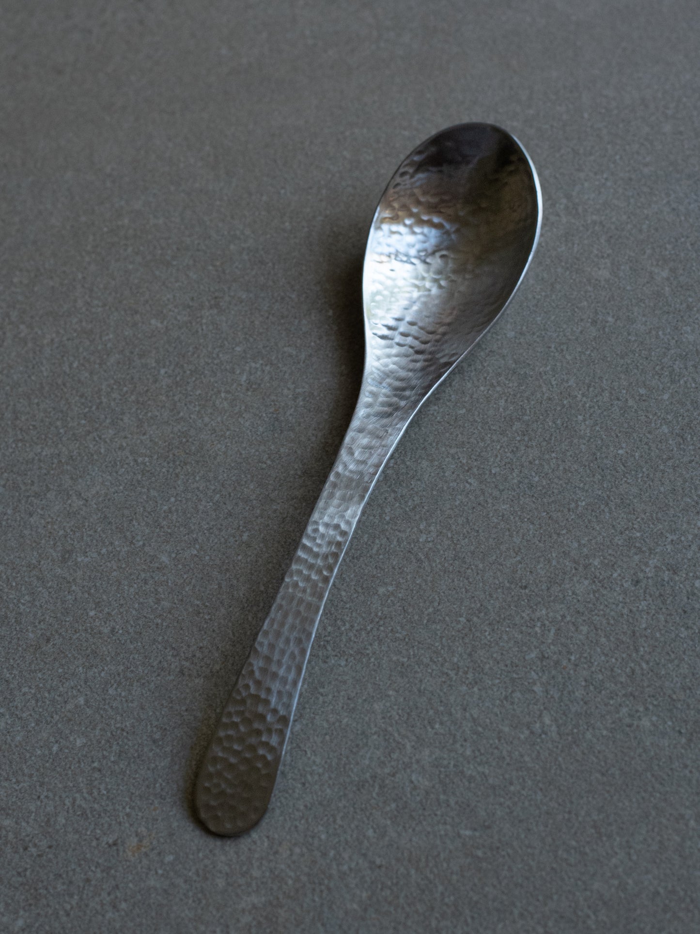 Hammered Serving Spoon