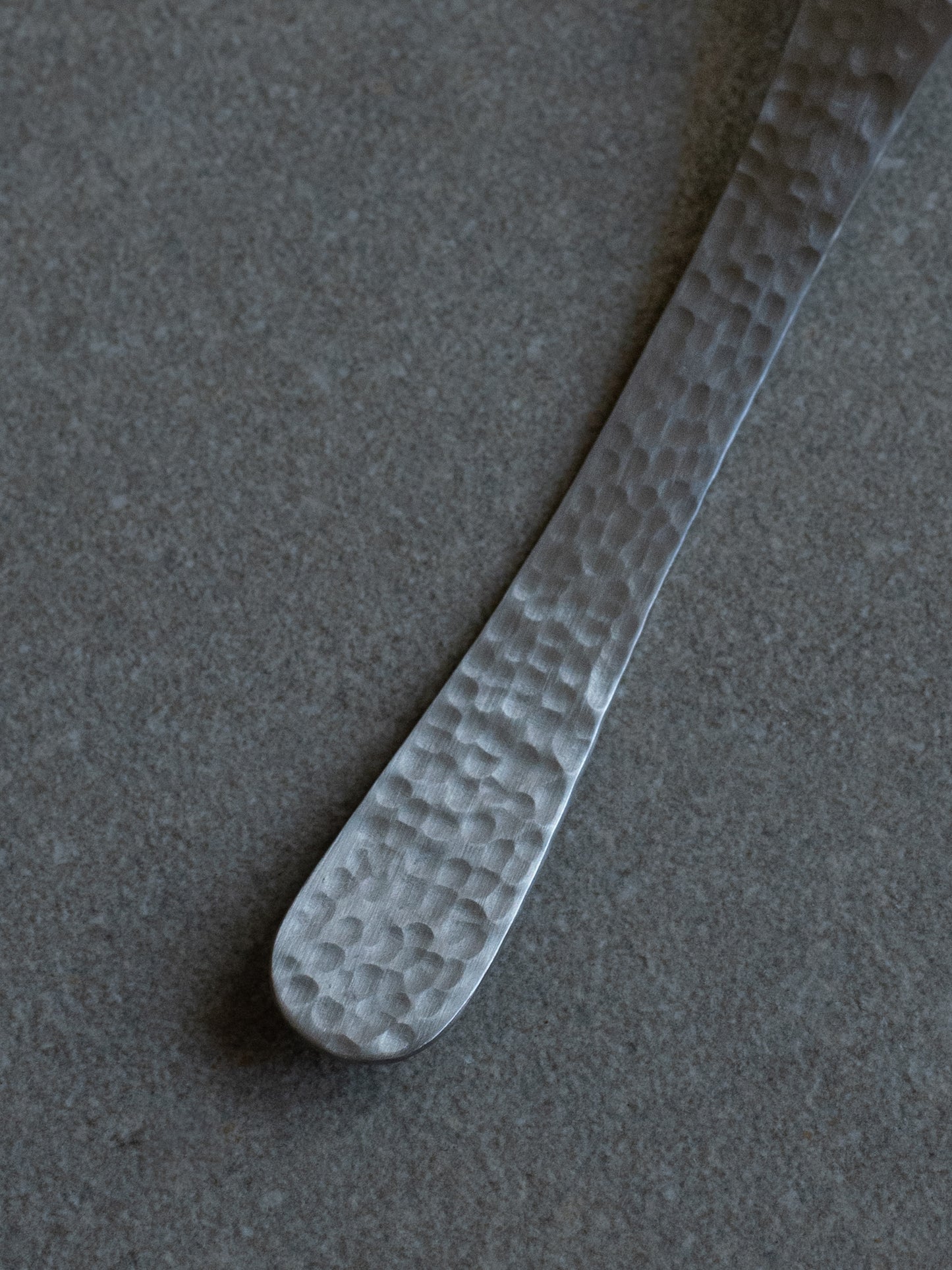 Hammered Serving Spoon