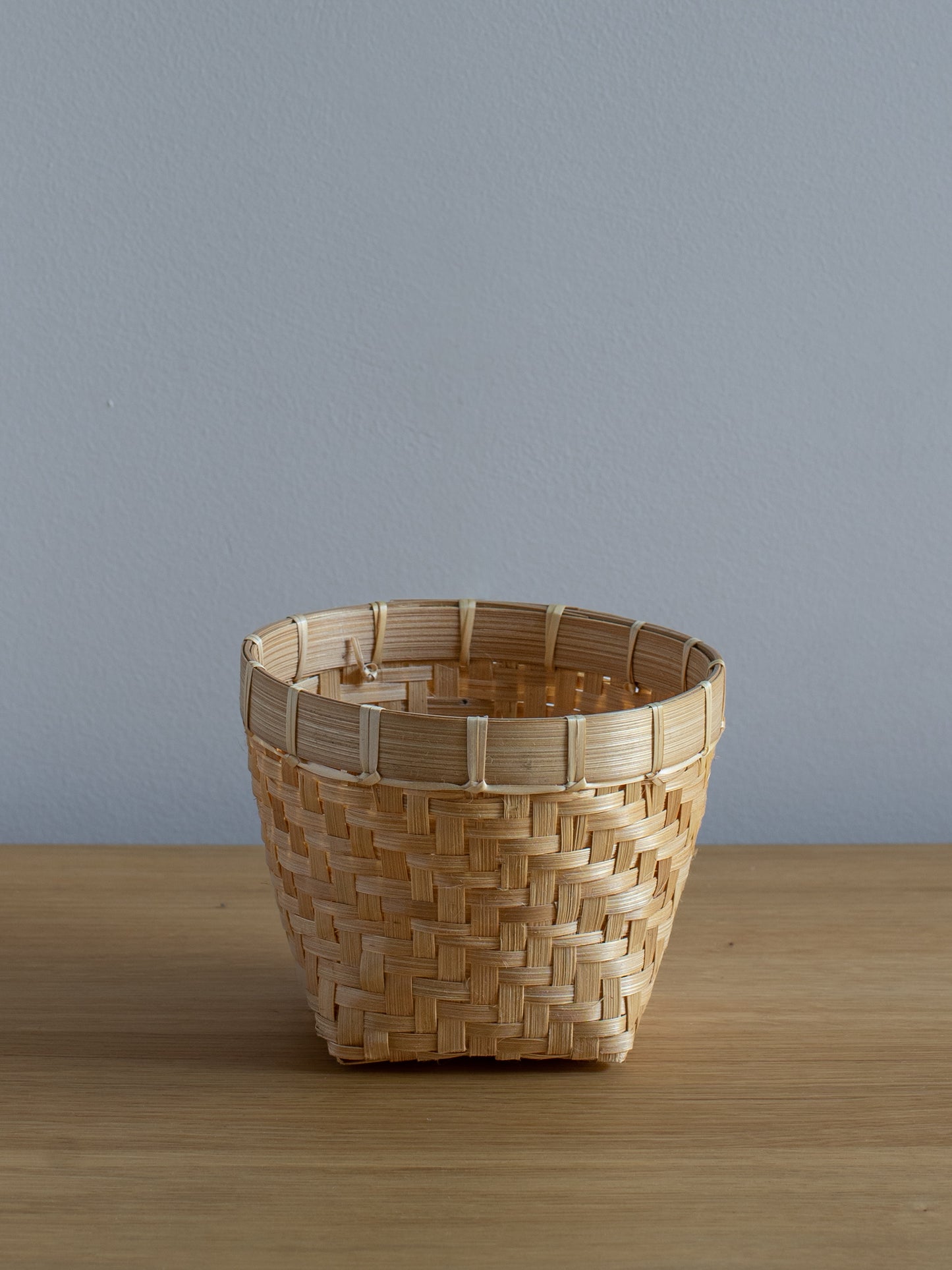 Handwoven Bamboo Basket