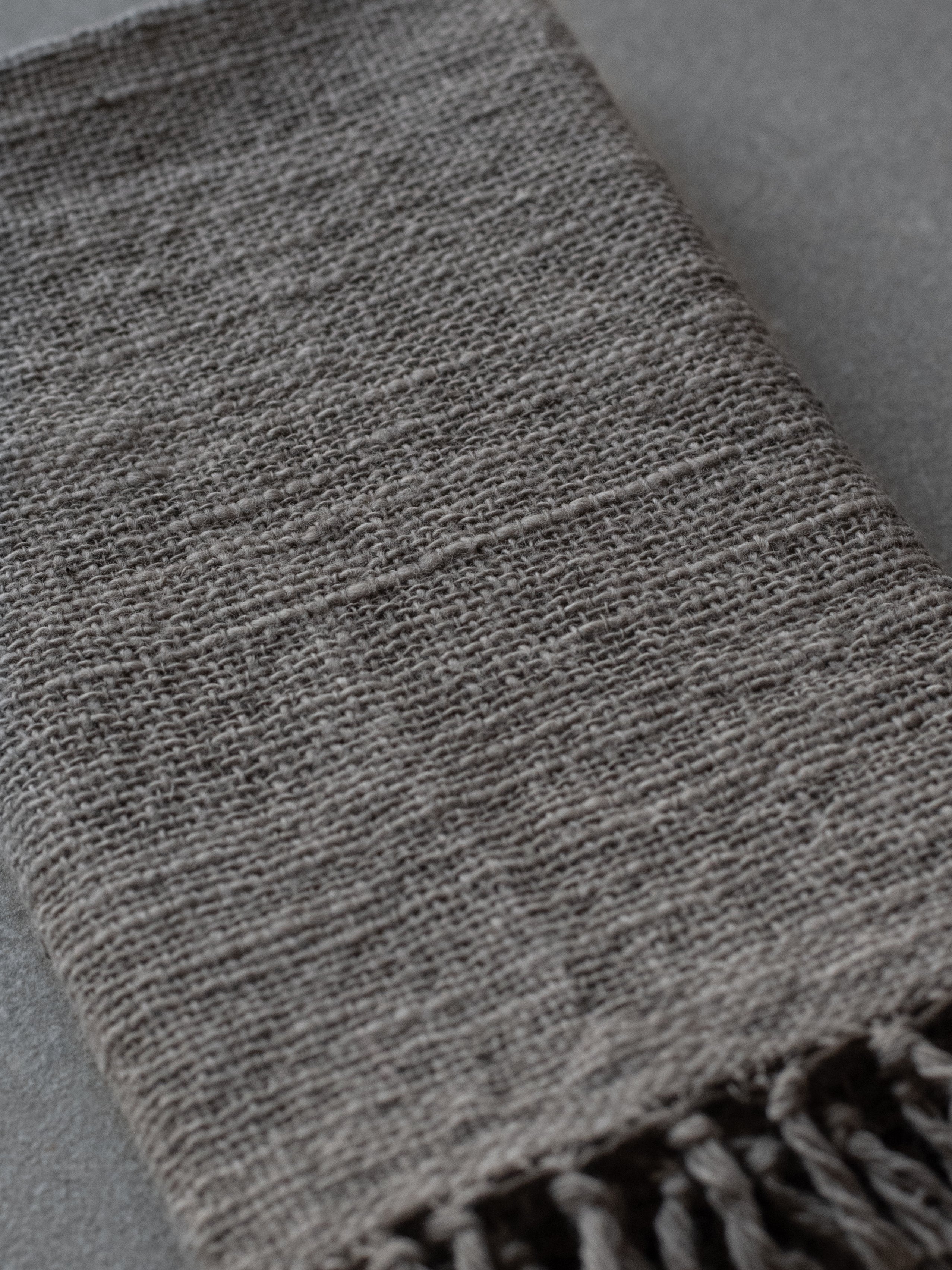 Handwoven Hand Towel - Stone