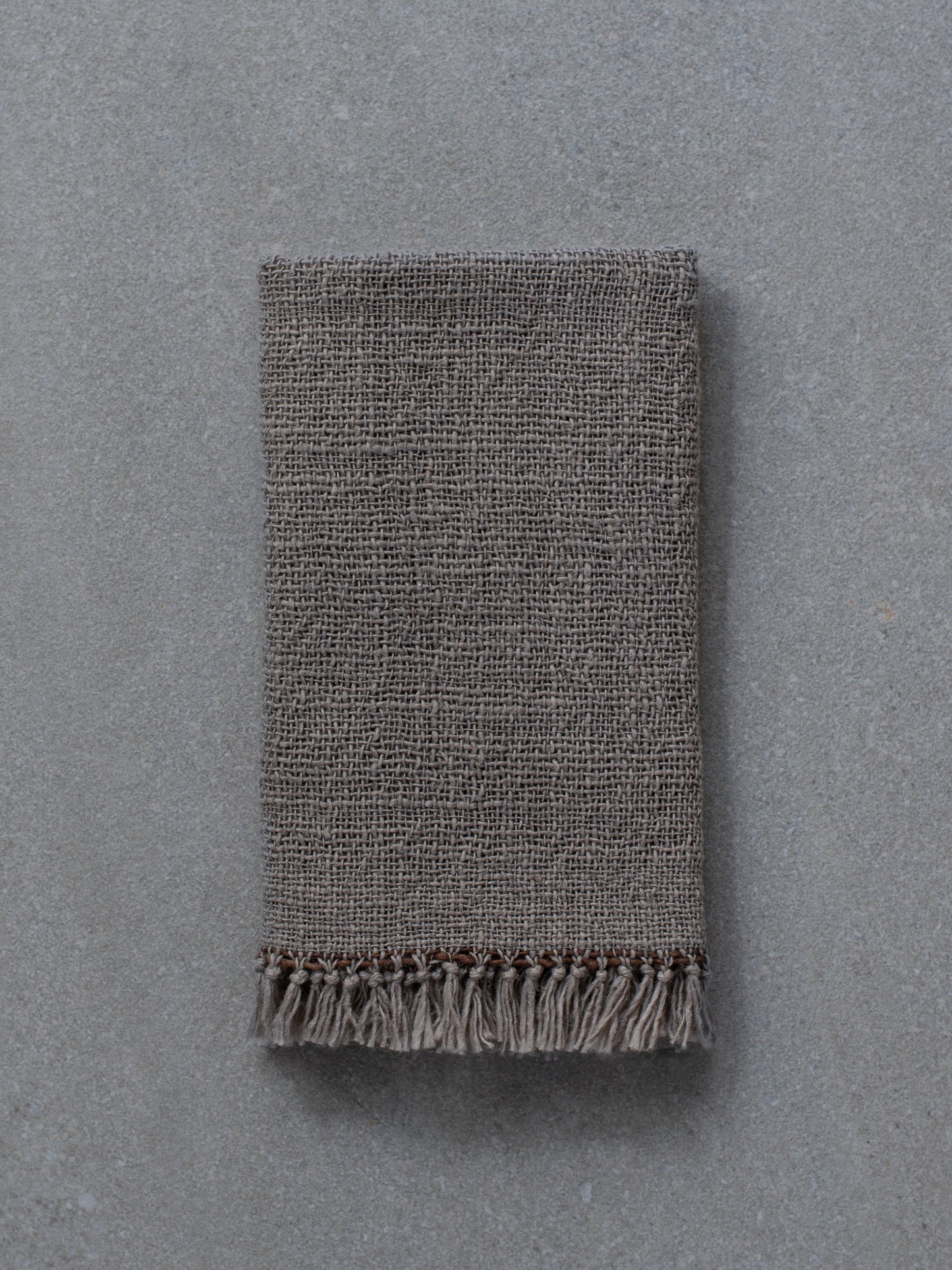 Handwoven Hand Towel - Stone