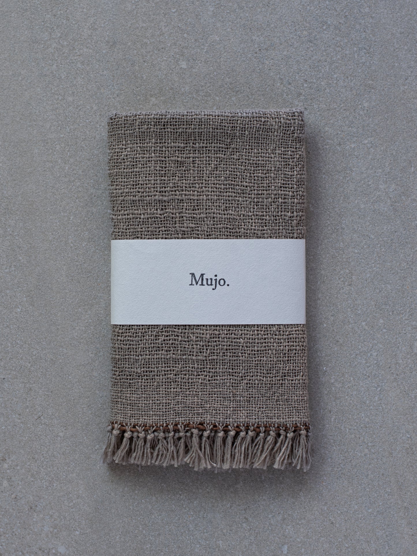 Handwoven Hand Towel - Stone