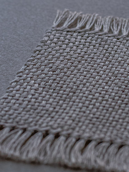 Handwoven Linen Mat