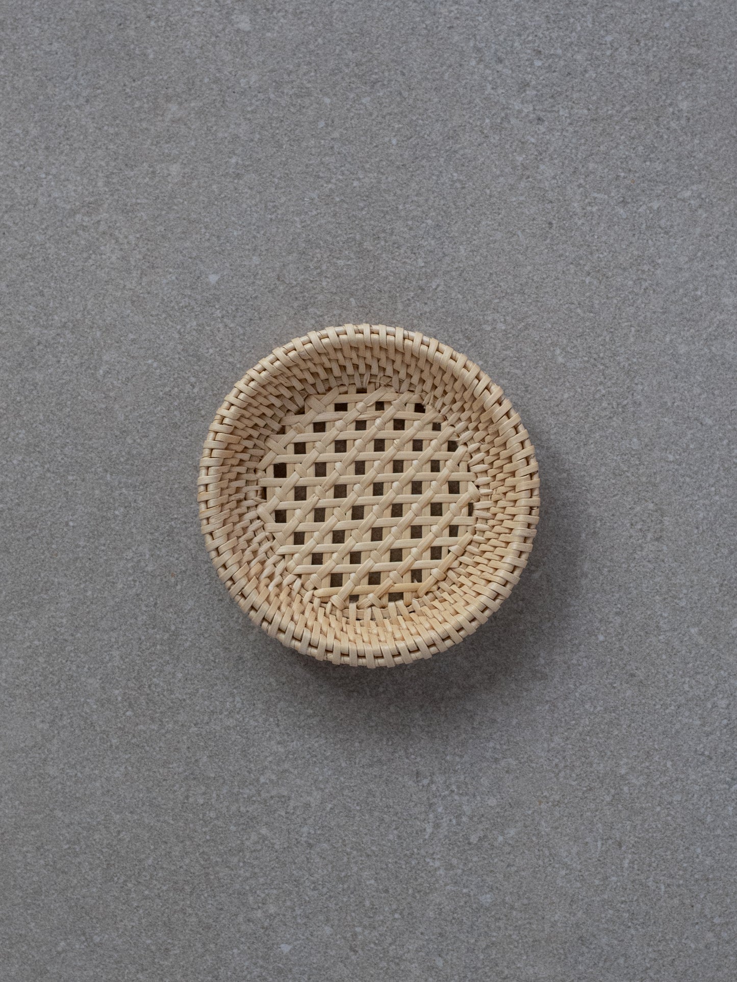 Handwoven Rattan Coaster