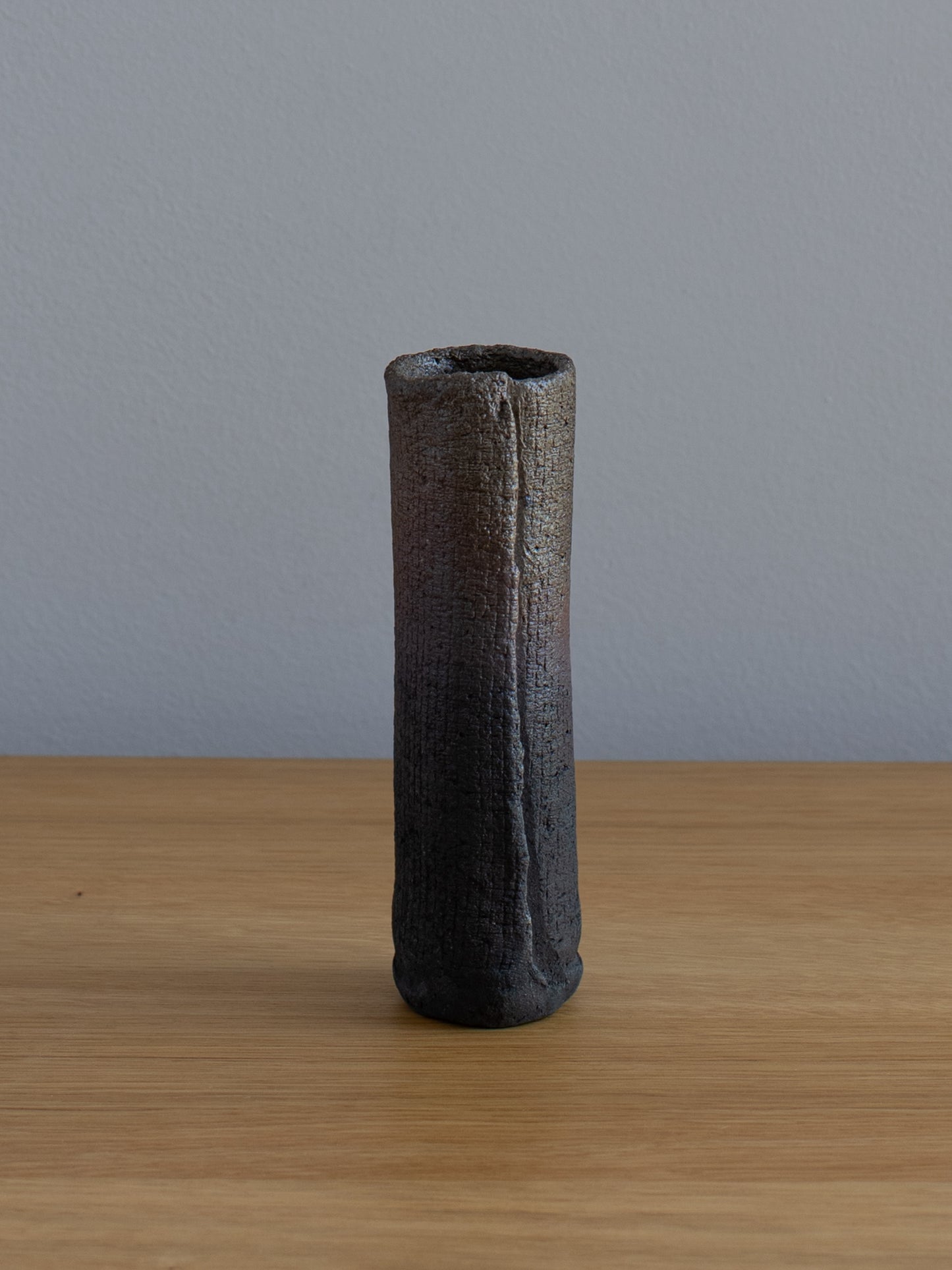 Japanese Ceramic Tube Wall Vase