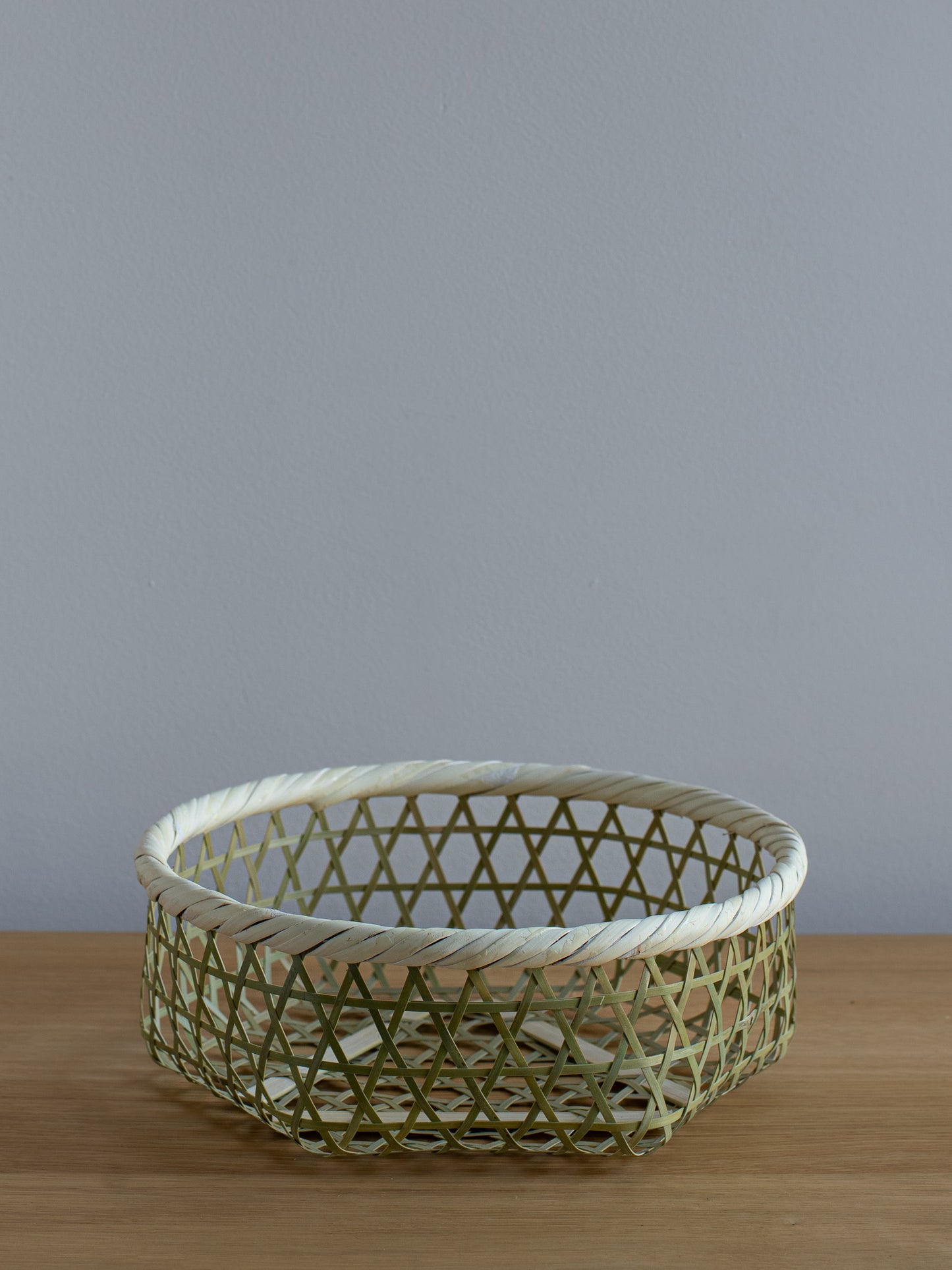 Hexagonal Bamboo Basket