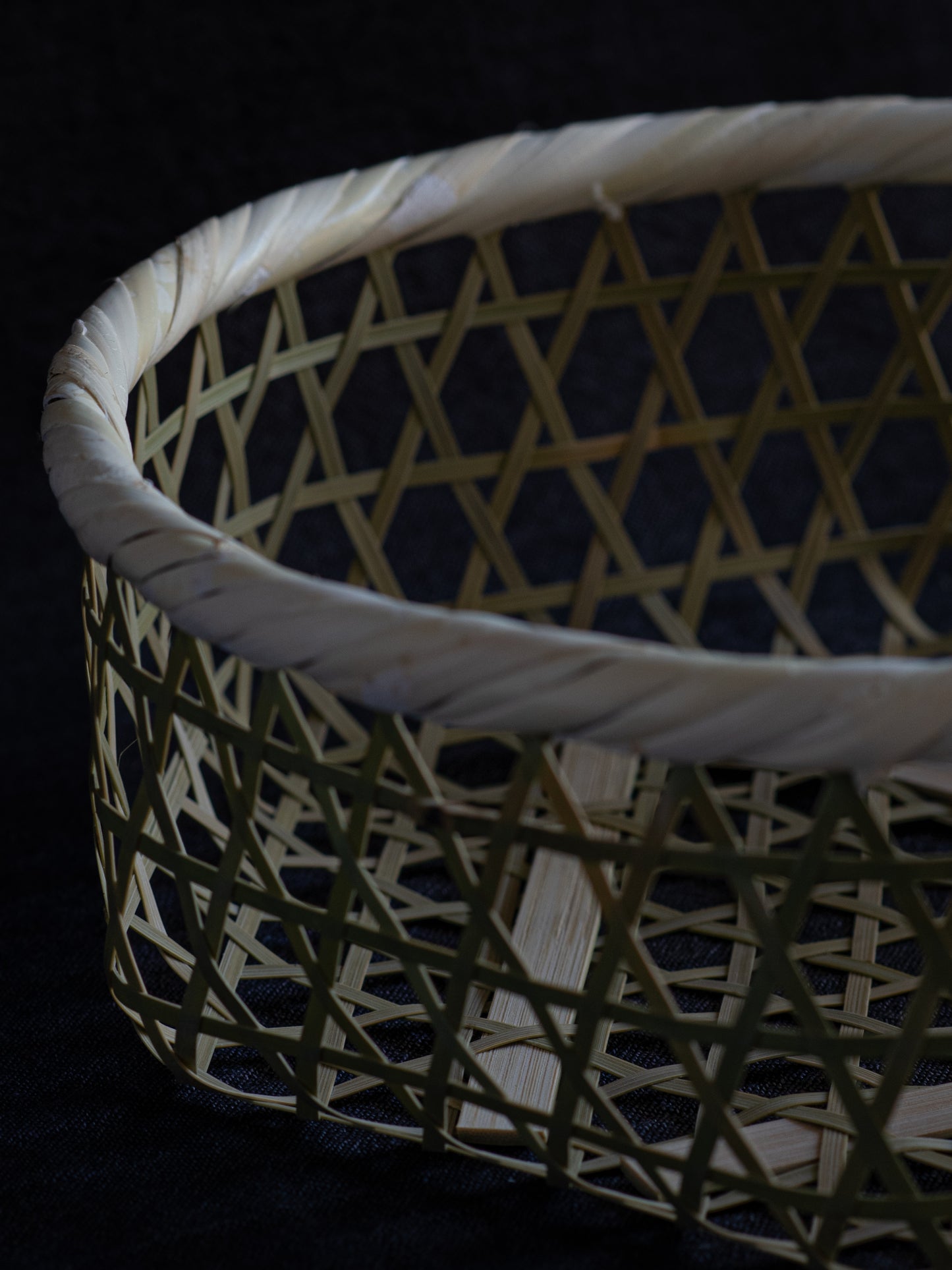 Hexagonal Bamboo Basket