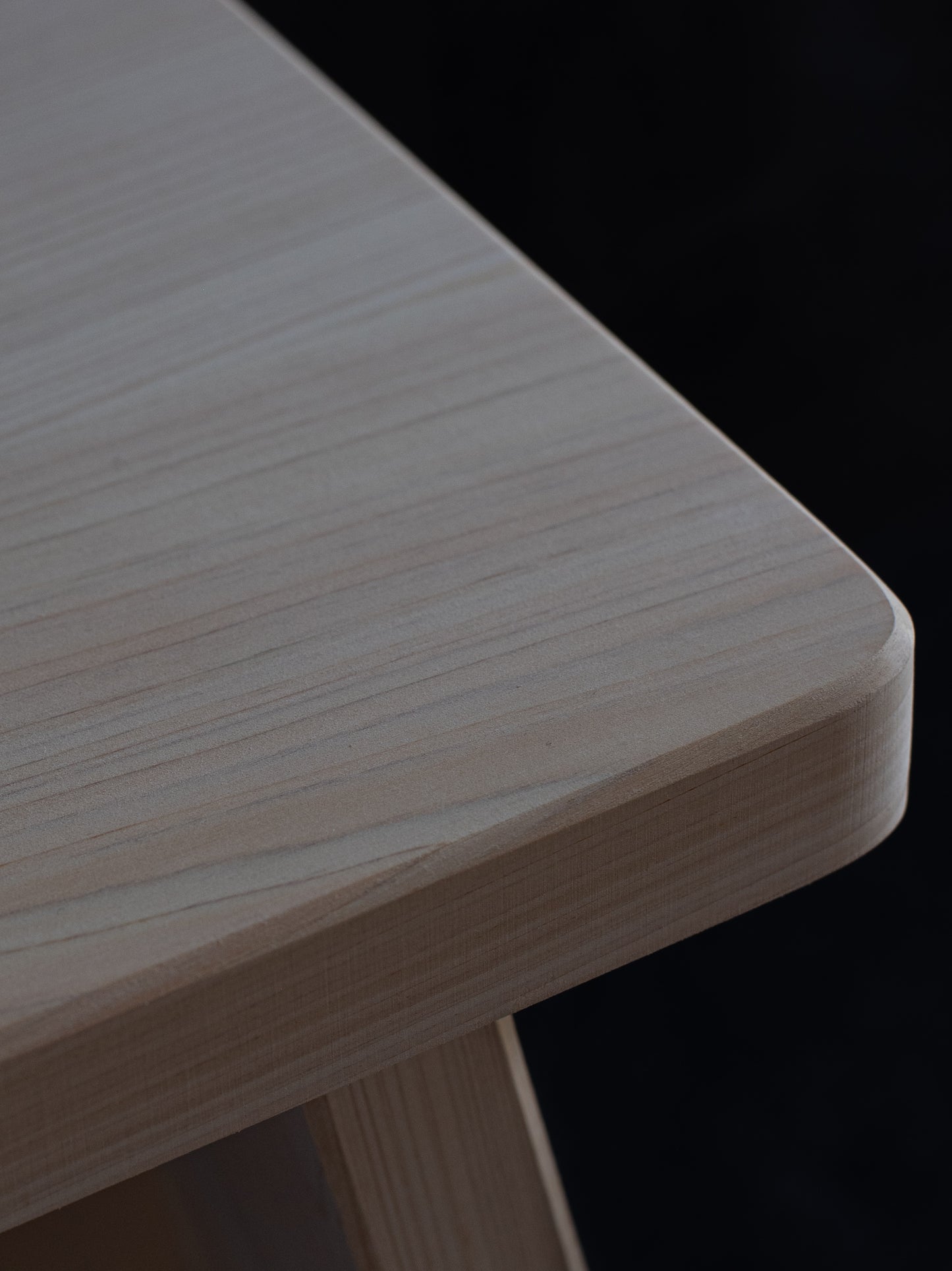Hinoki Japanese Bath Stool - Large