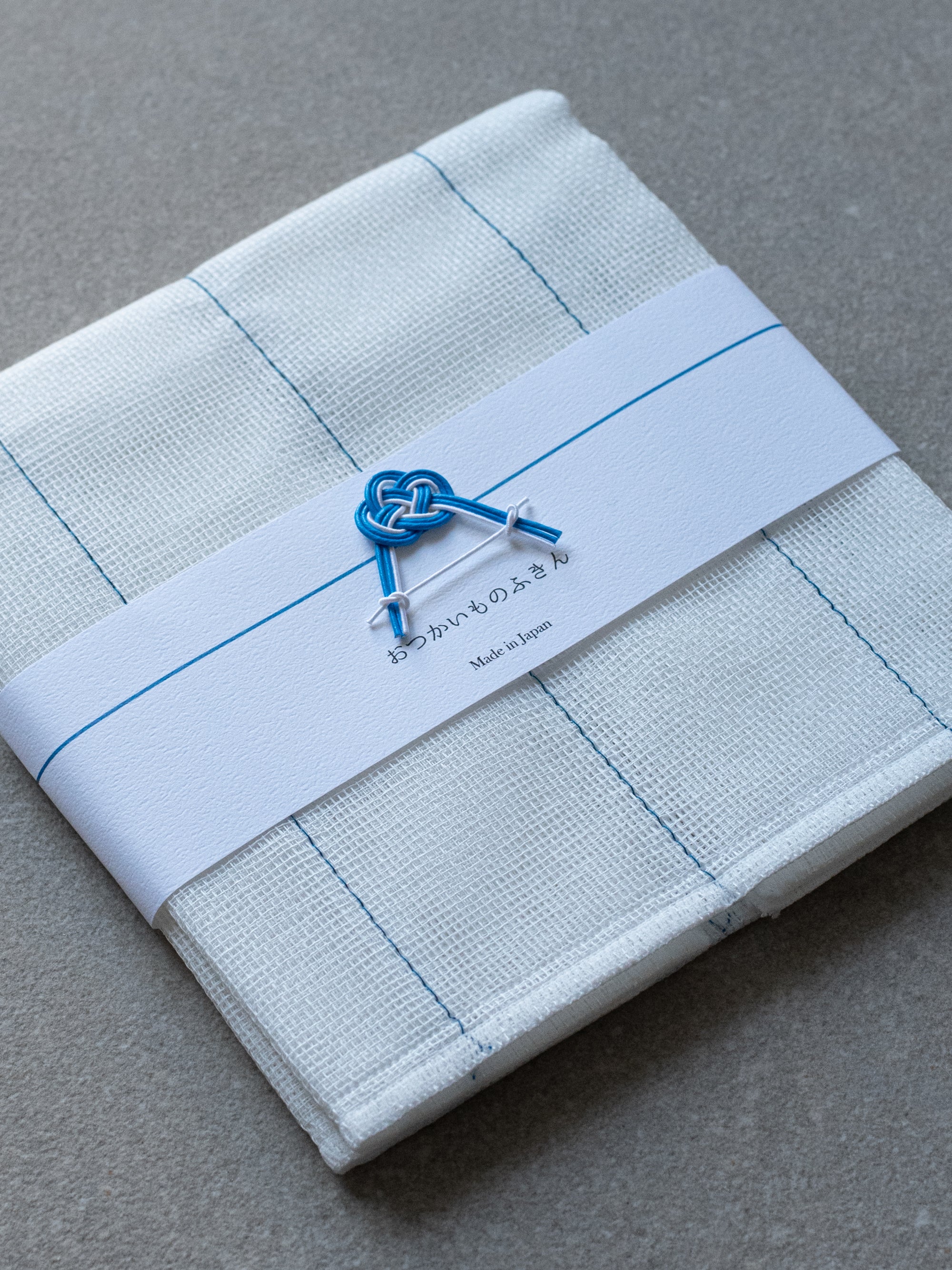 Kaya Kitchen Cloth - Blue Stitch