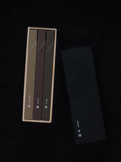 Assorted Waboku Incense Set (Japanese Wooden Scents)