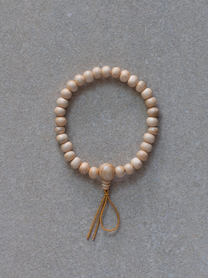 Hinoki Cypress Wood Bracelet