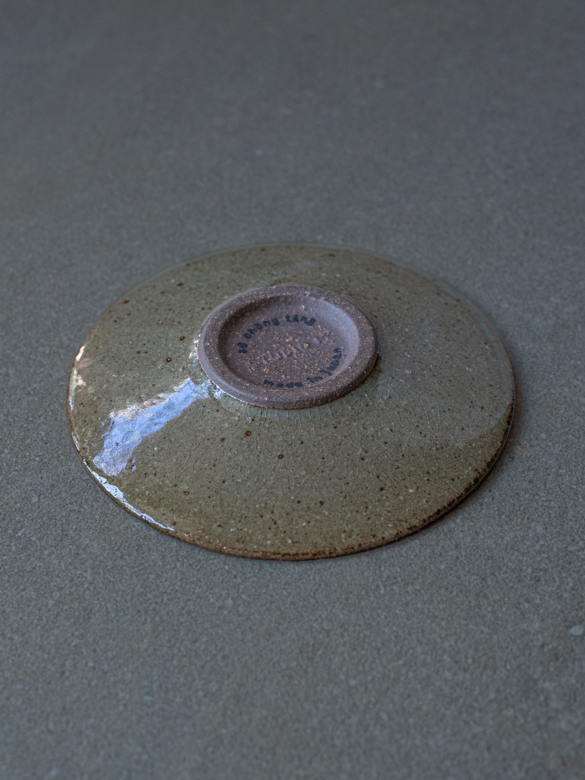 Grey Su Chong Tang Plate - Small