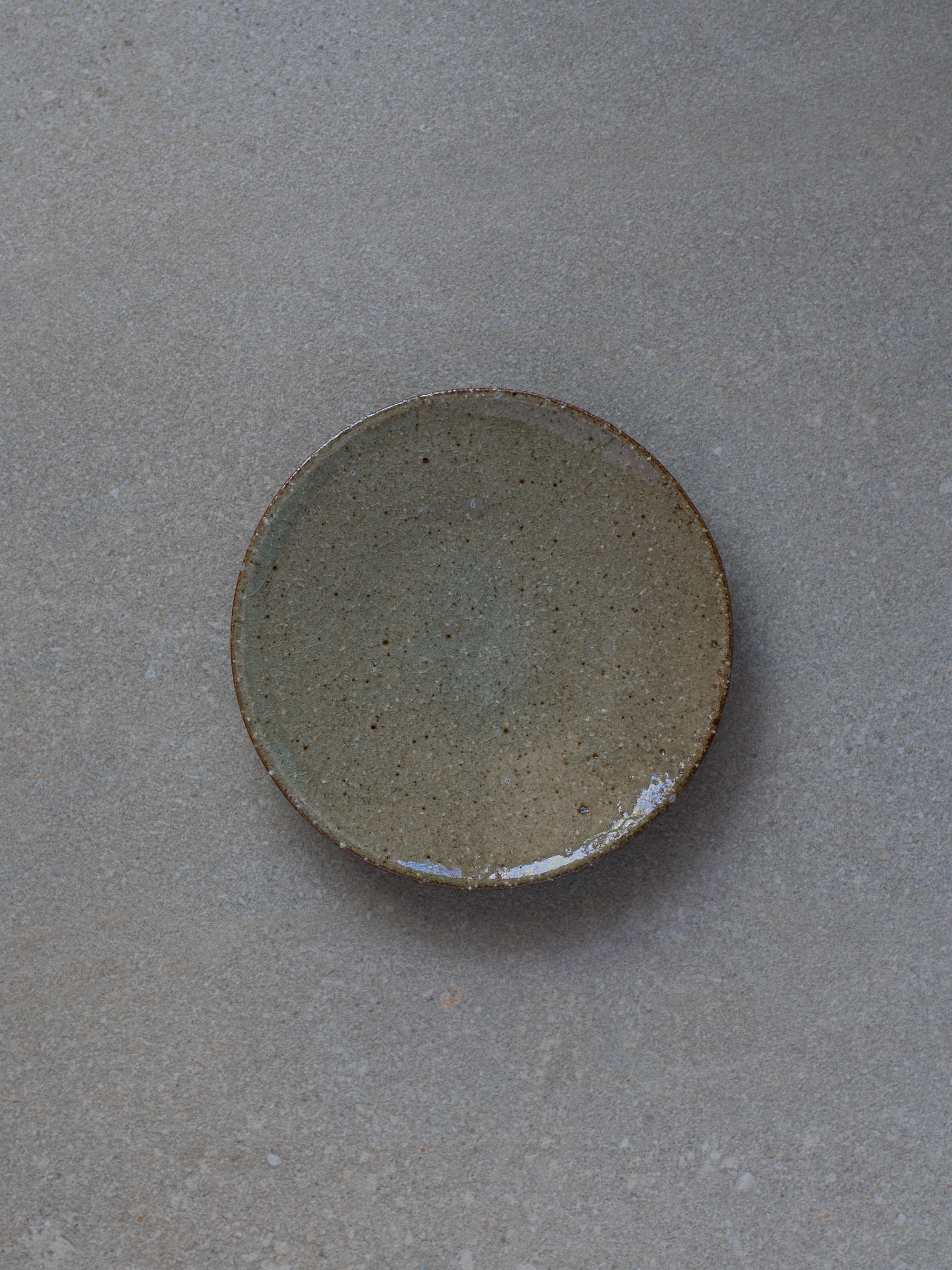 Grey Su Chong Tang Plate - Small