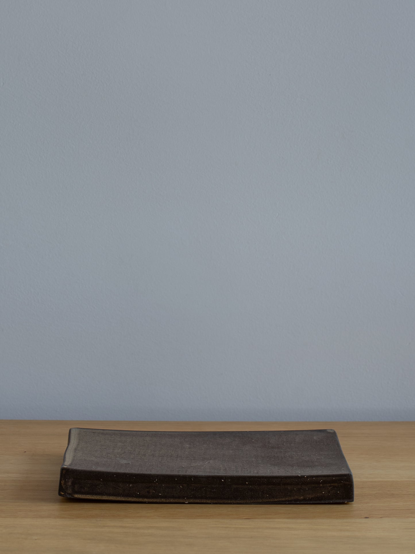 Kurotsuchi Haiyu Rectangle Plate - Small