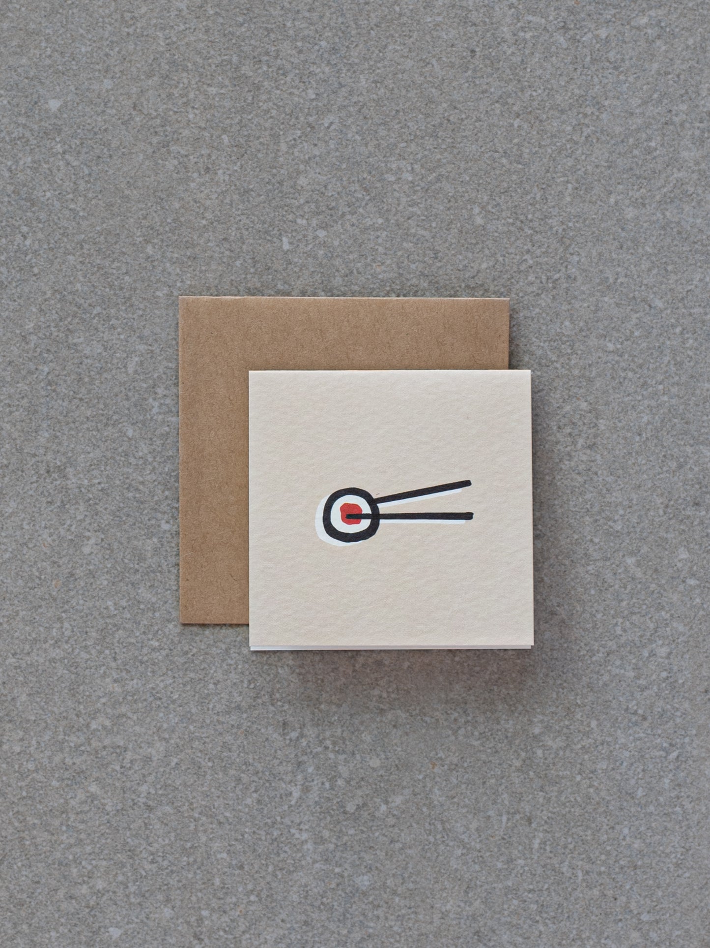 Mini Greeting Card - Nigiri Sushi