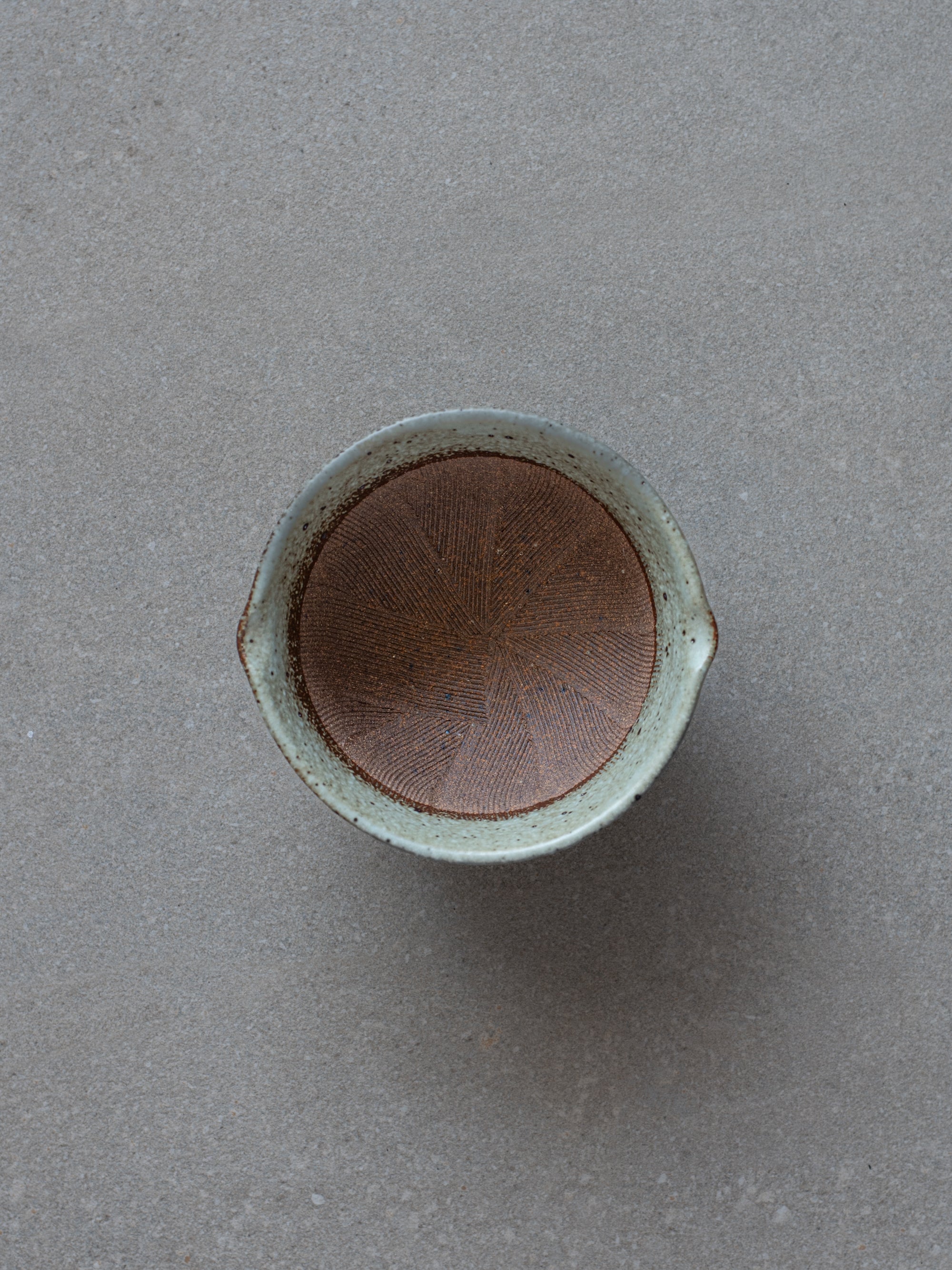 Mino Ware Suribachi & Surikogi Set - Small & Medium