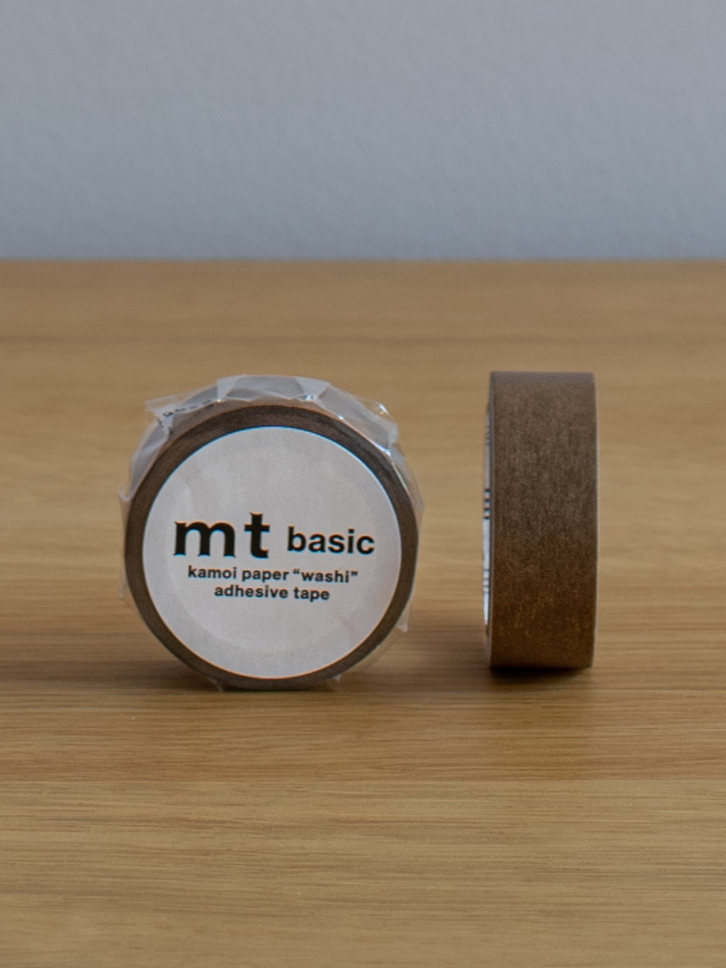 MT Basic Washi Masking Tape - Ochre Brown