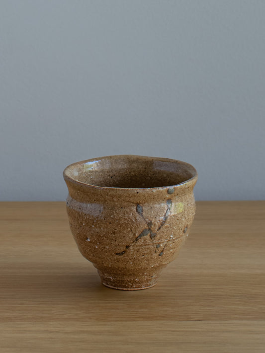Shigaraki Tea Cup - Ochre