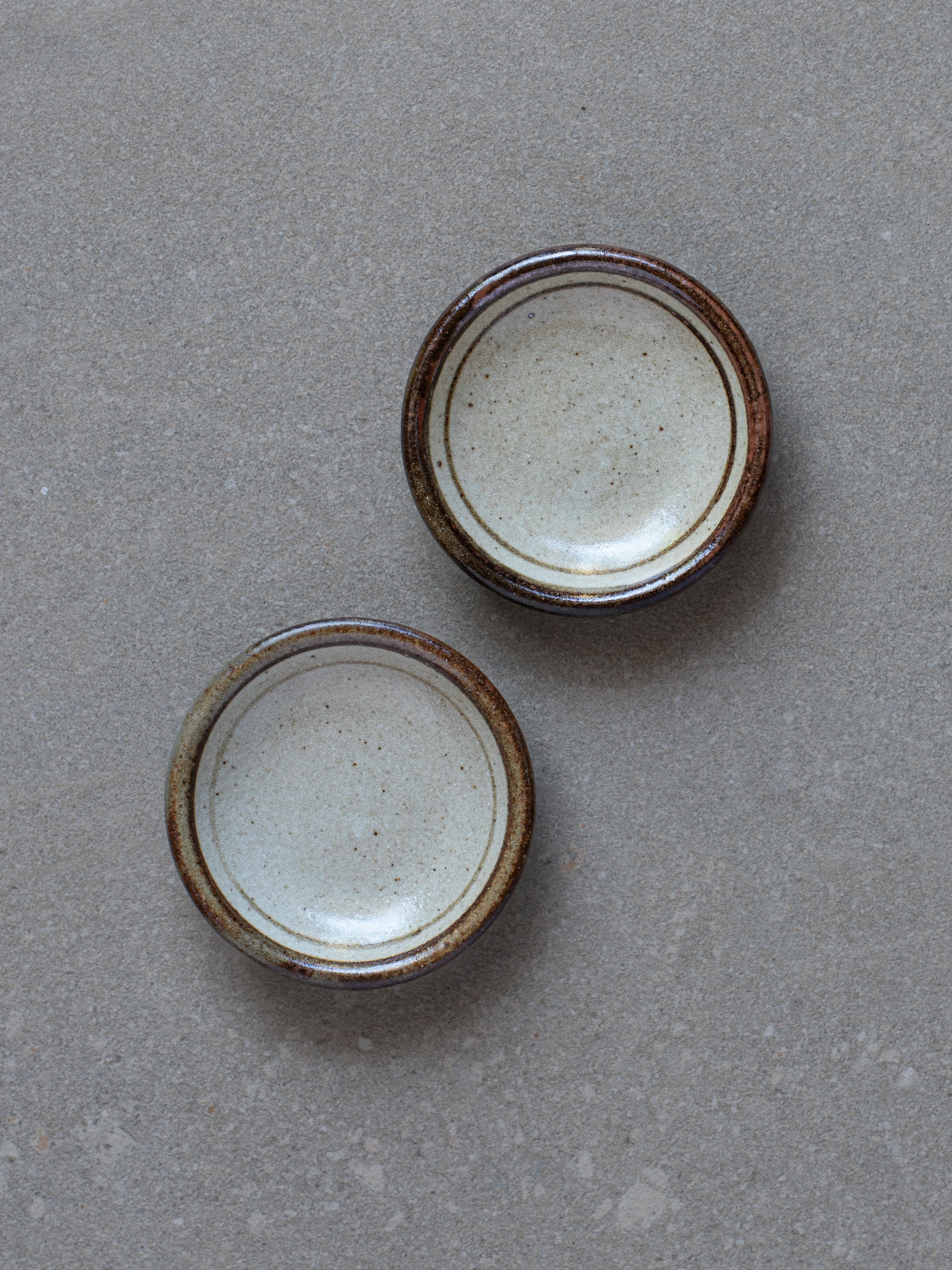 Painted Rim Dish