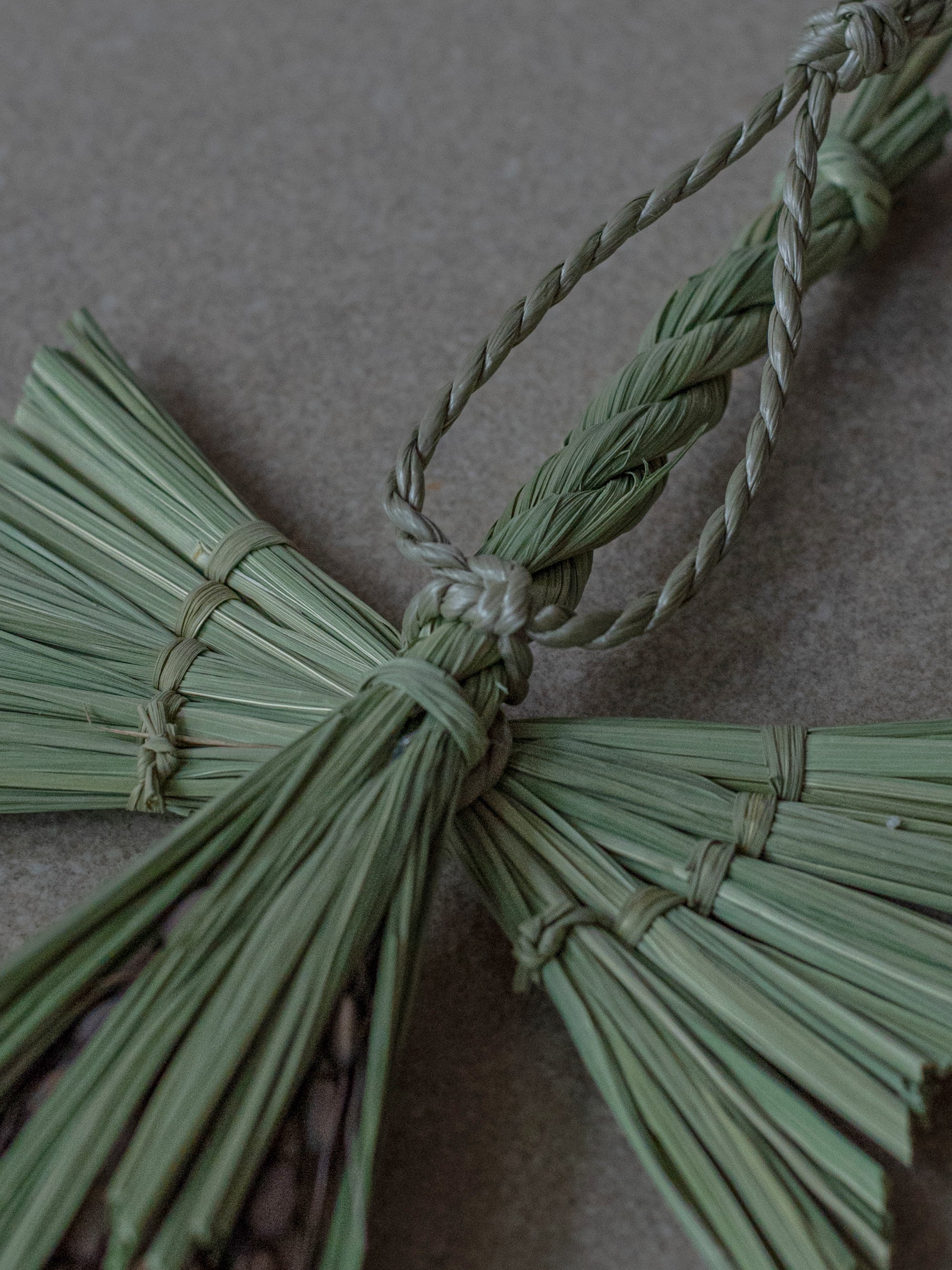 Rice Straw Decoration - Crane