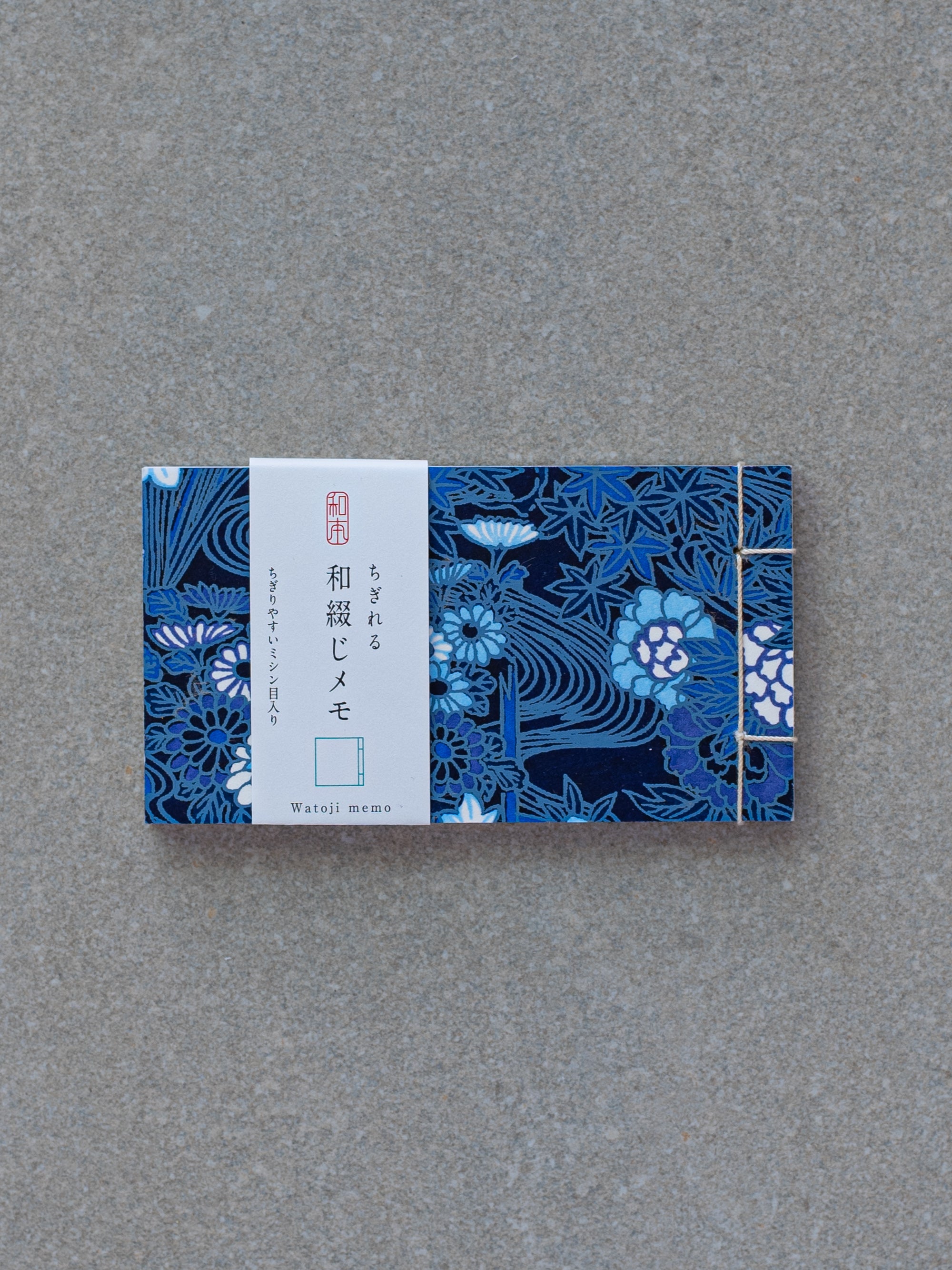 Yuzen Memo Pad - Flowers & Water