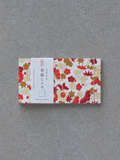 Yuzen Memo Pad - Autumn Leaves