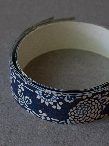 Yuzen Washi Tape - Indigo Katazome