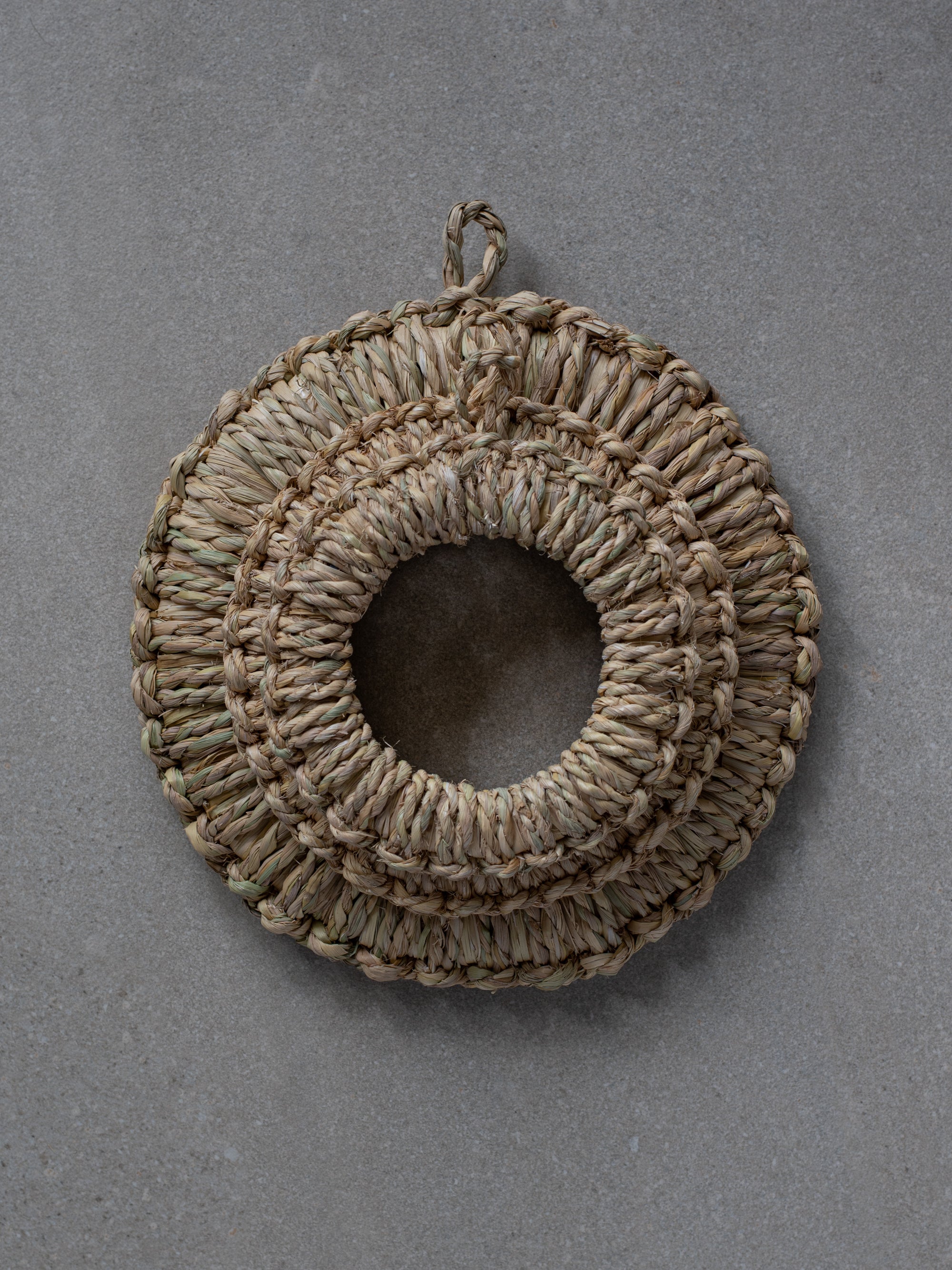 Straw Trivet Small