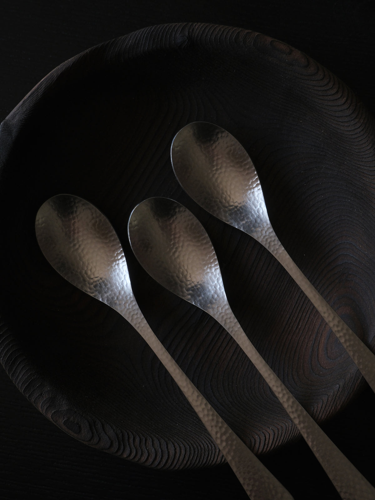 Nagomi hammered dinner spoon, view 4