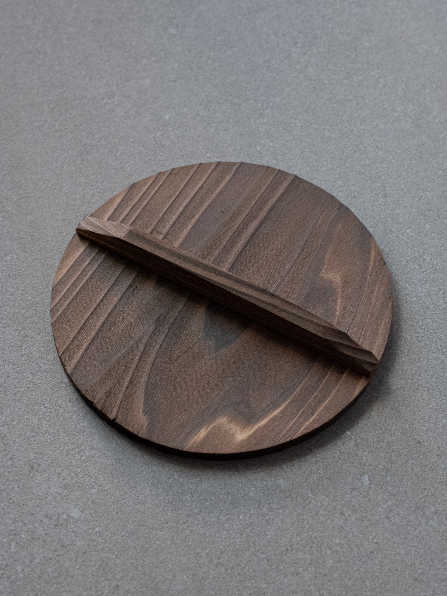 Burnished Cedar Drop Lid - 18cm