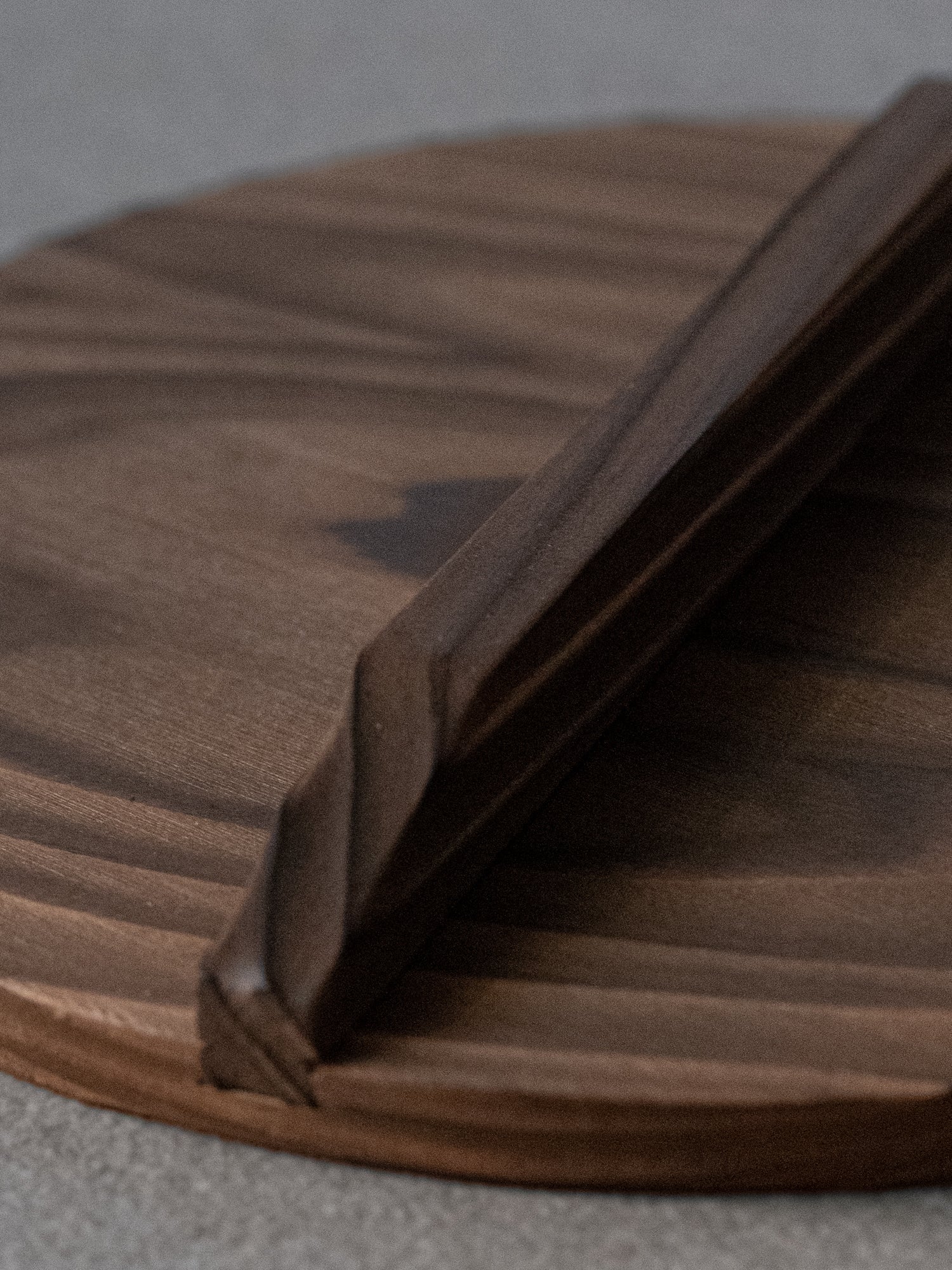 Burnished Cedar Drop Lid - 18cm