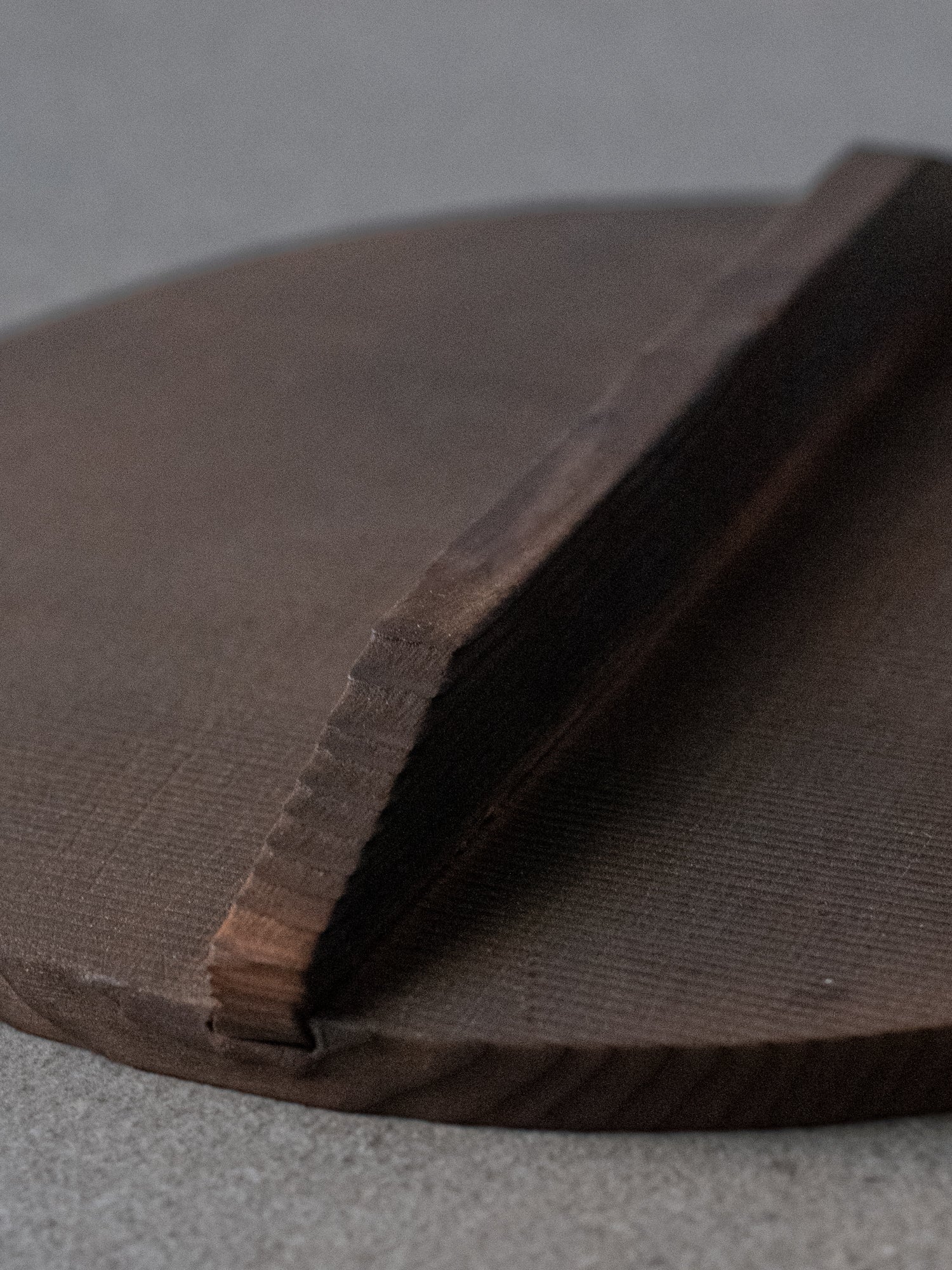 Burnished Cedar Drop Lid - 20cm