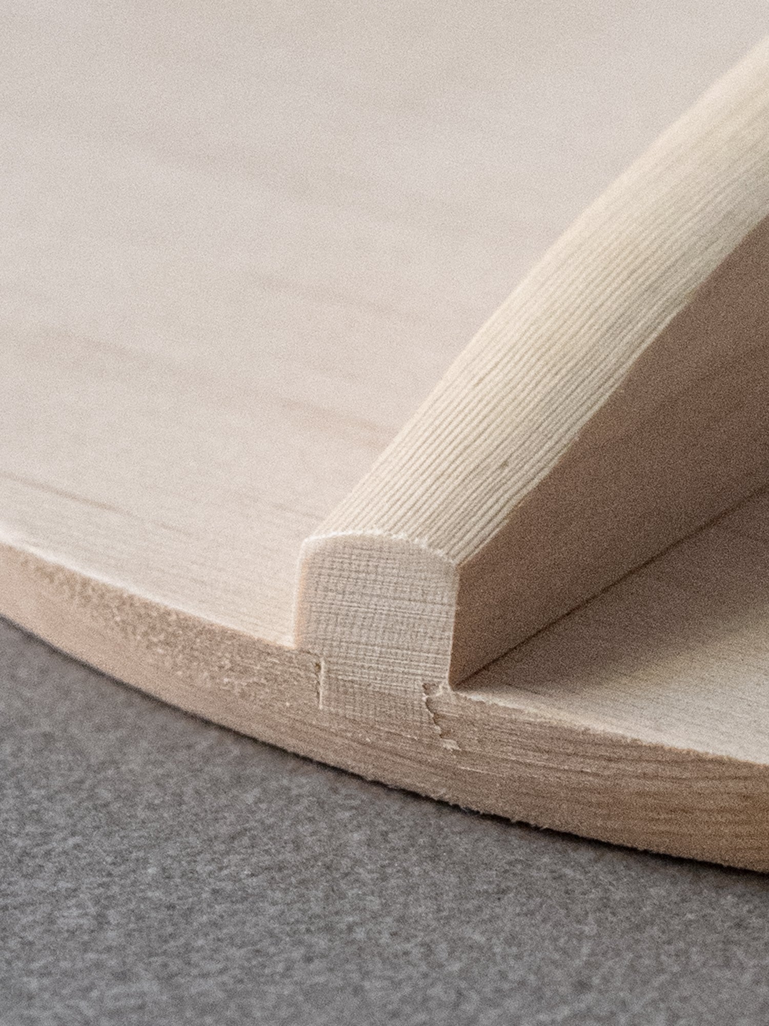 Wooden Drop Lid - 18cm