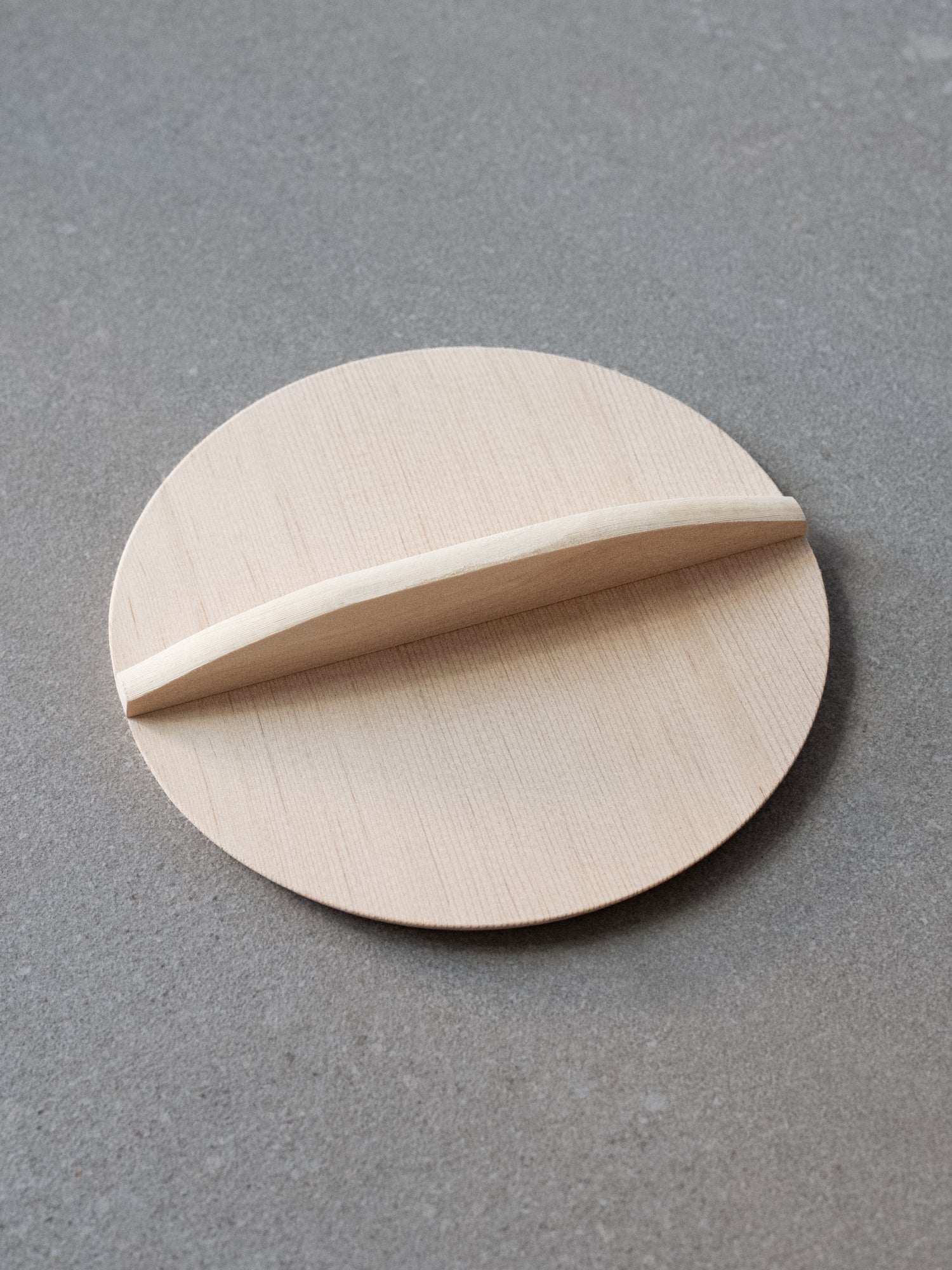 Wooden Drop Lid - 18cm