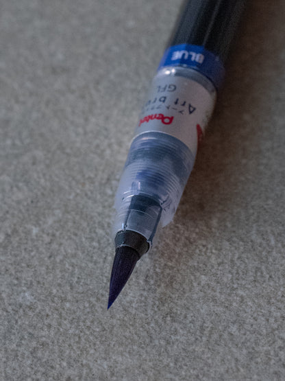 Art Brush Pen - Blue