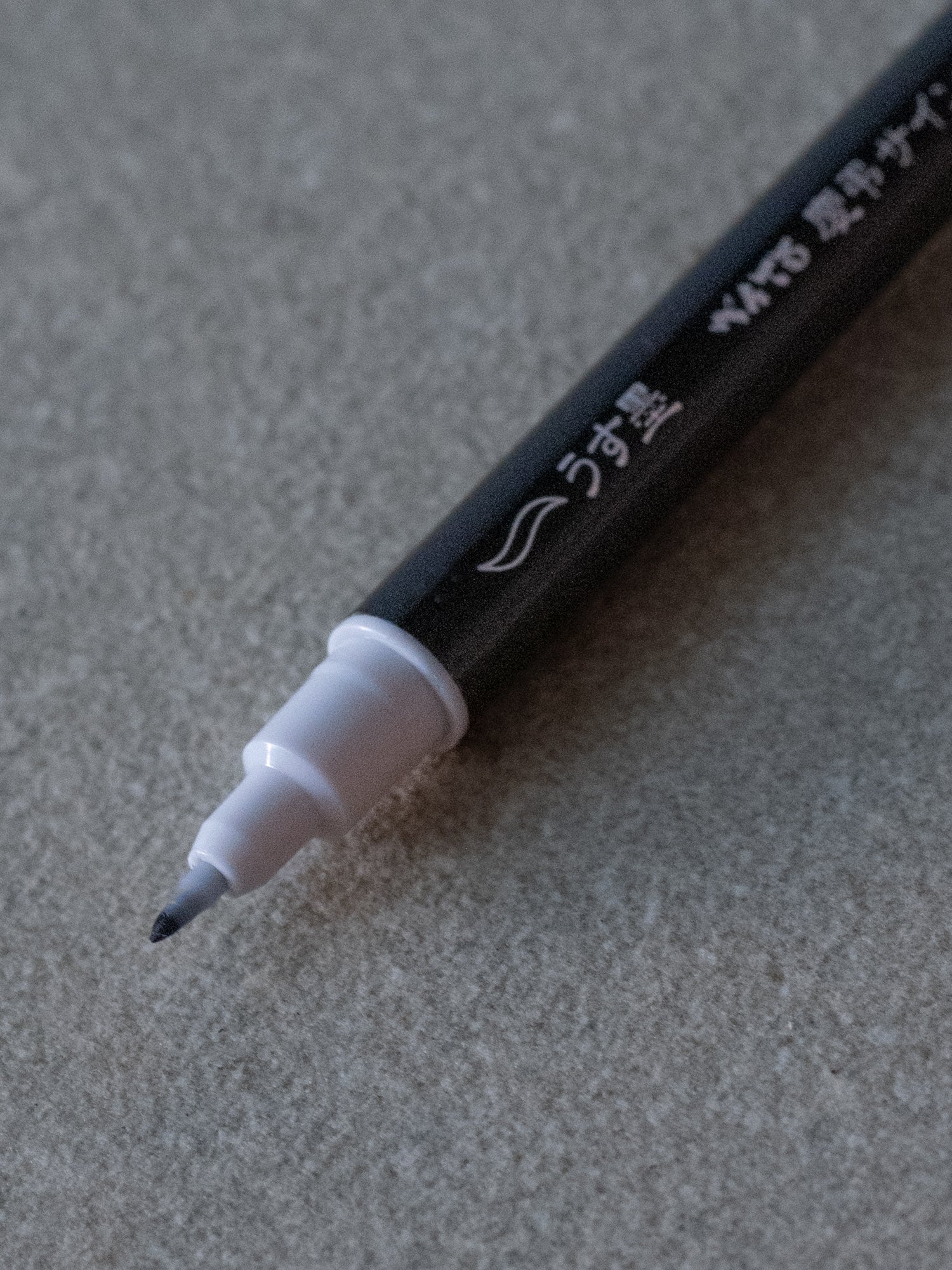Keicho Double-Sided Brush Sign Pen - Black/Grey