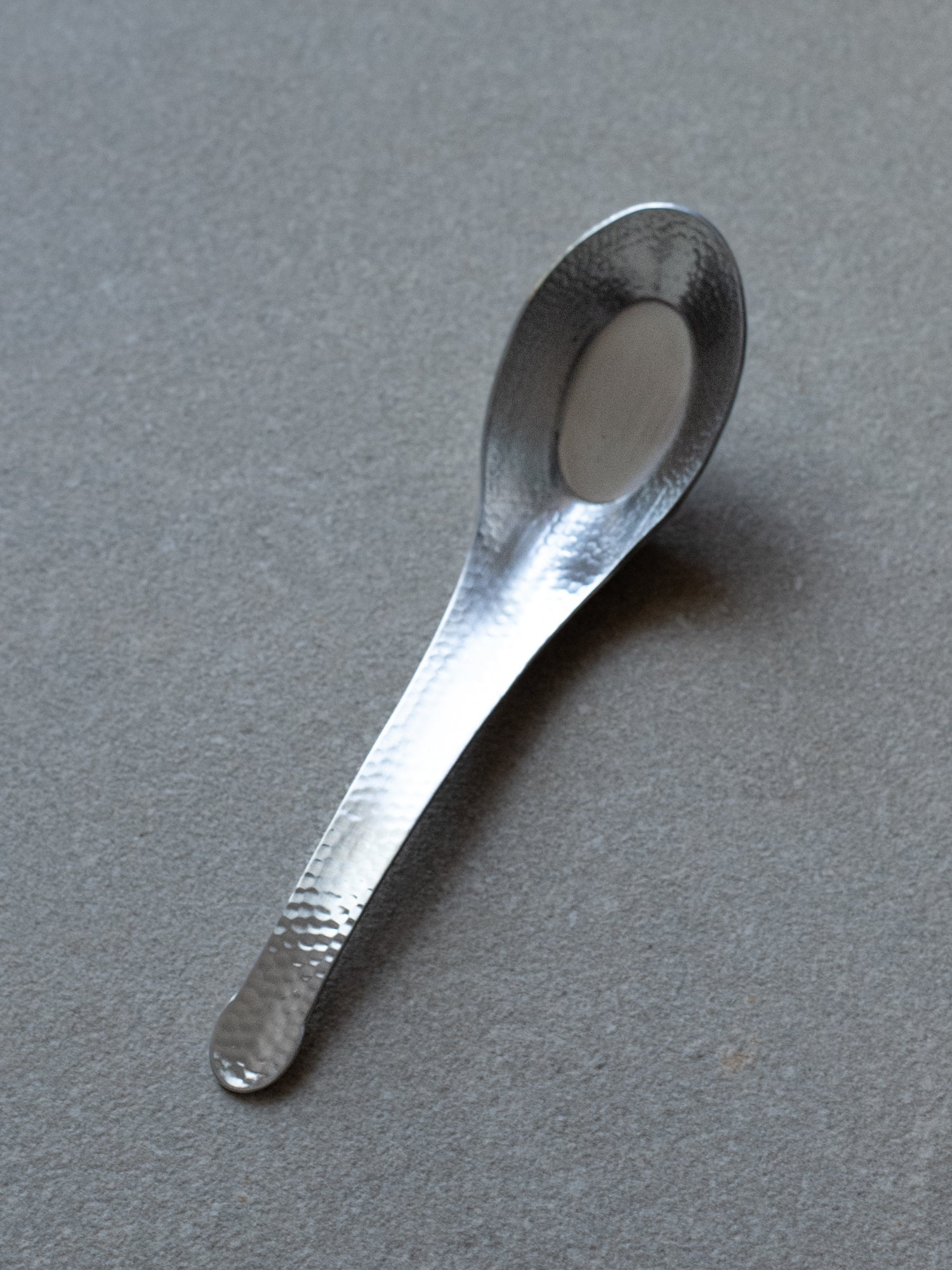 Nagomi Hammered Cutlery - Chinese Soup Spoon