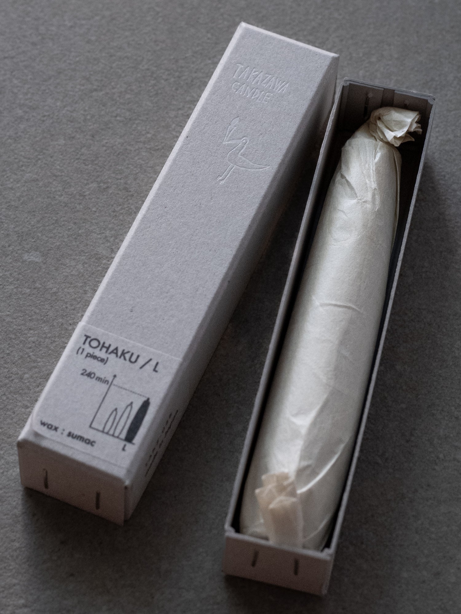 Tohaku Candle - Large (Set of 1)
