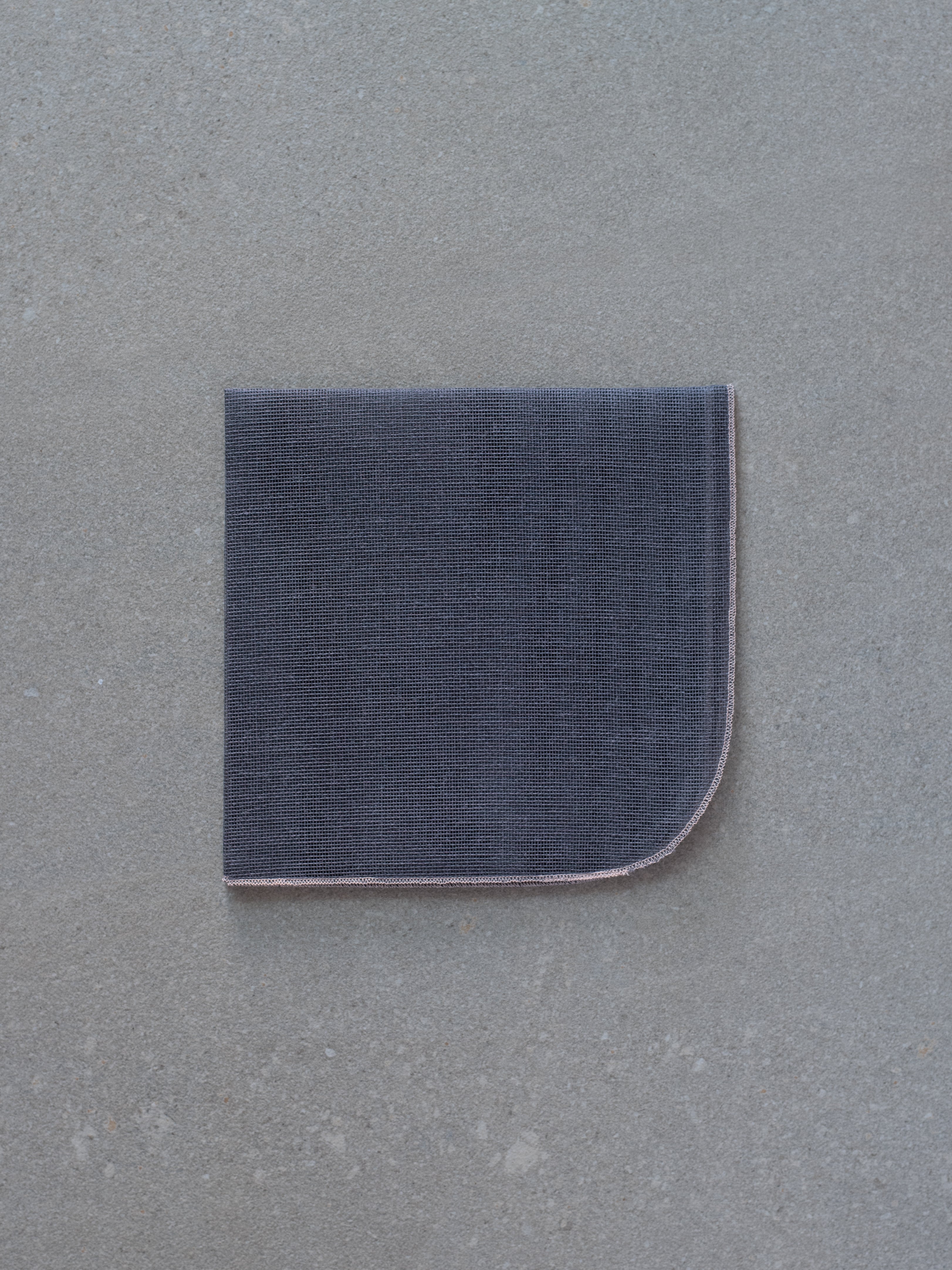 Kaya Gauze Handkerchief - Dark Grey