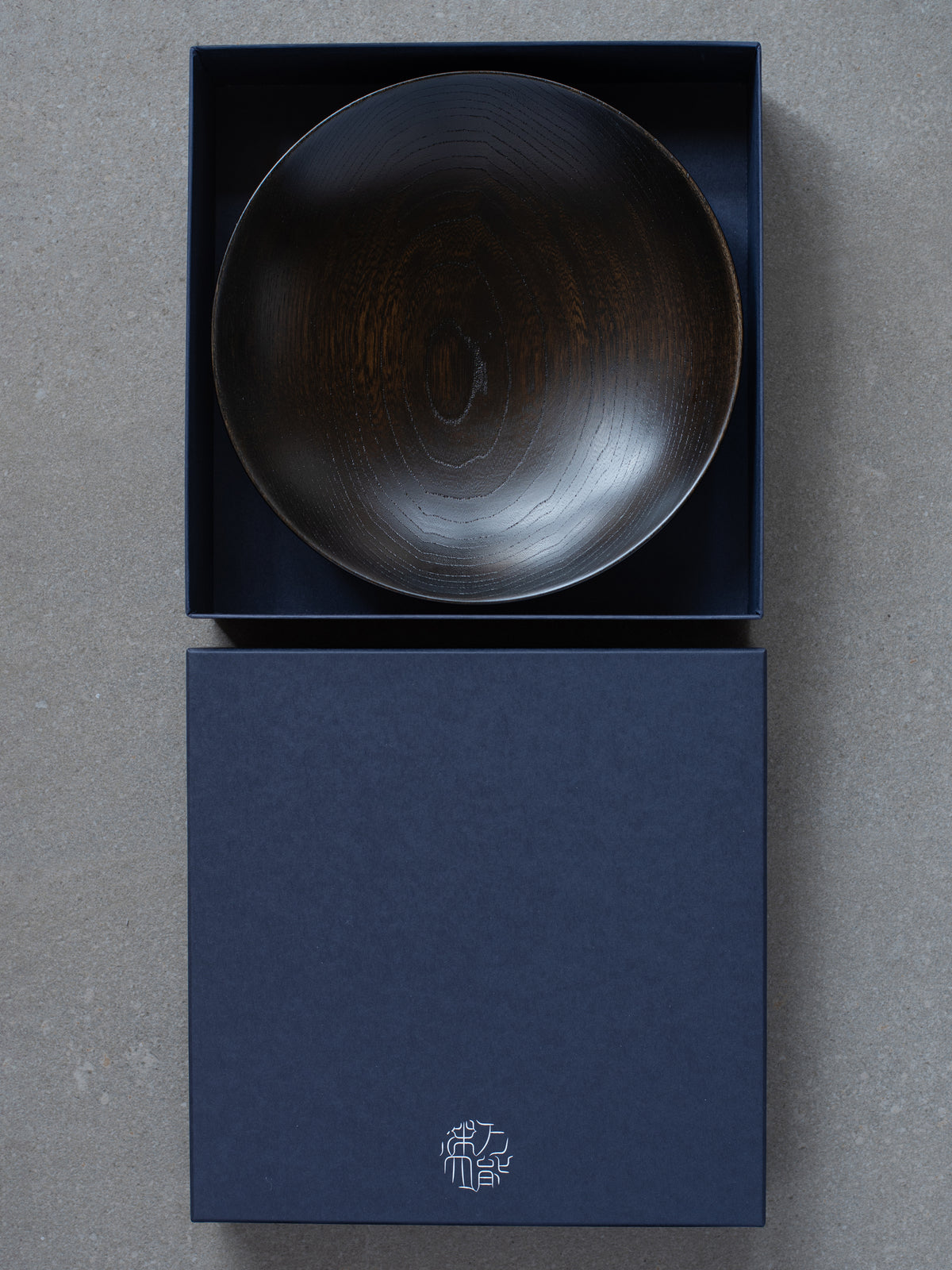 Black Urushi Lacquer Main Plate