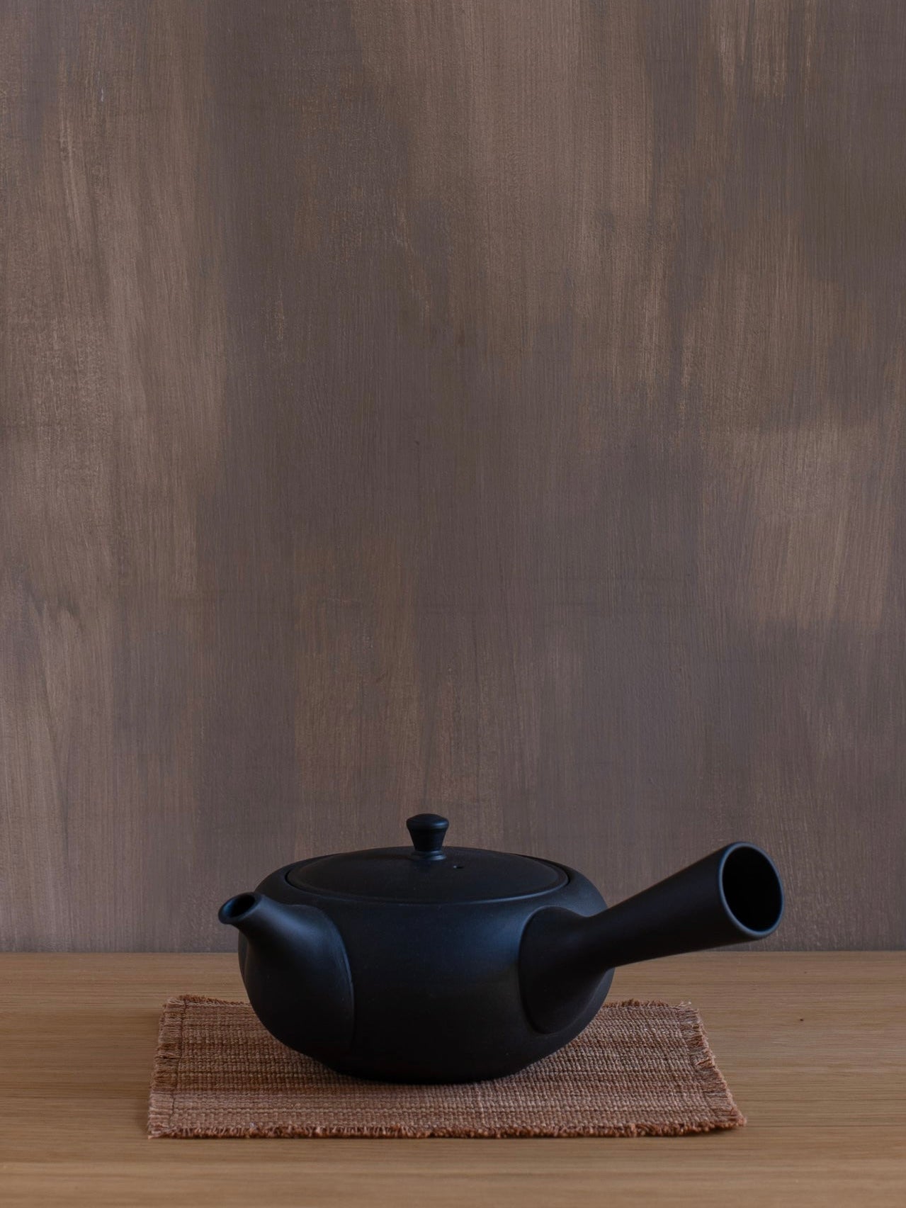 Handwoven Persimmon Teapot Mat