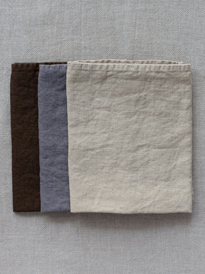 Linen Tea Towel - Grey