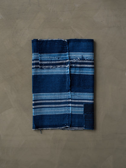 Antique Japanese Textile - Indigo Stripes
