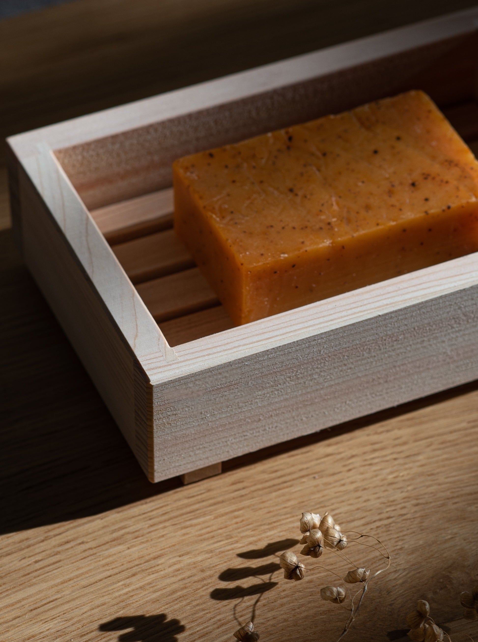 Hinoki Cypress Soap Dish