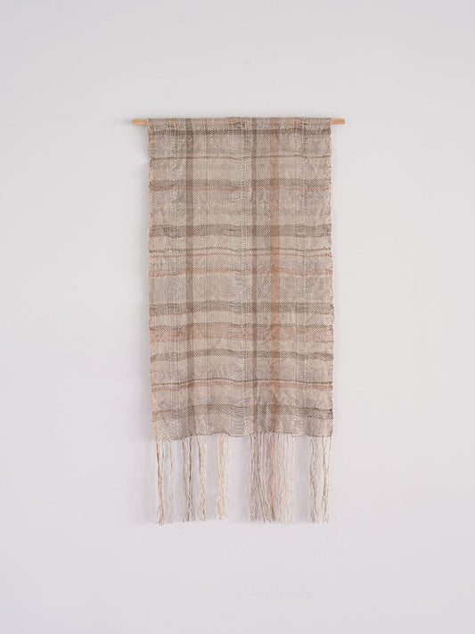 Wall Hanging - Linen Check