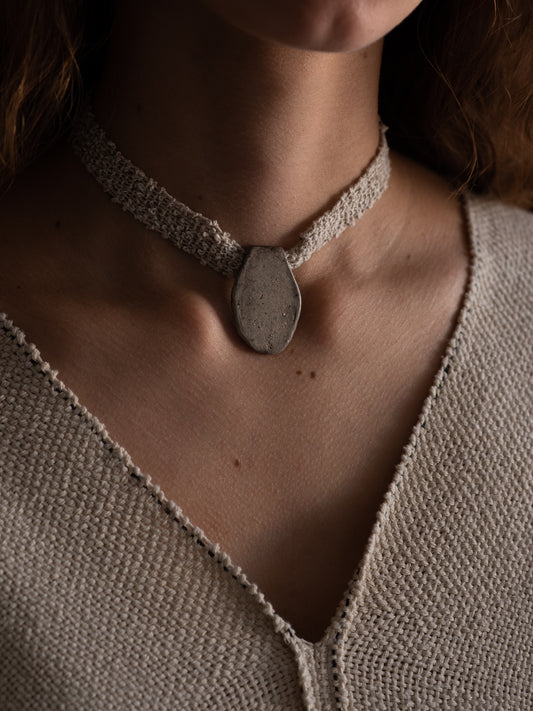 Pendant Collar - Linen