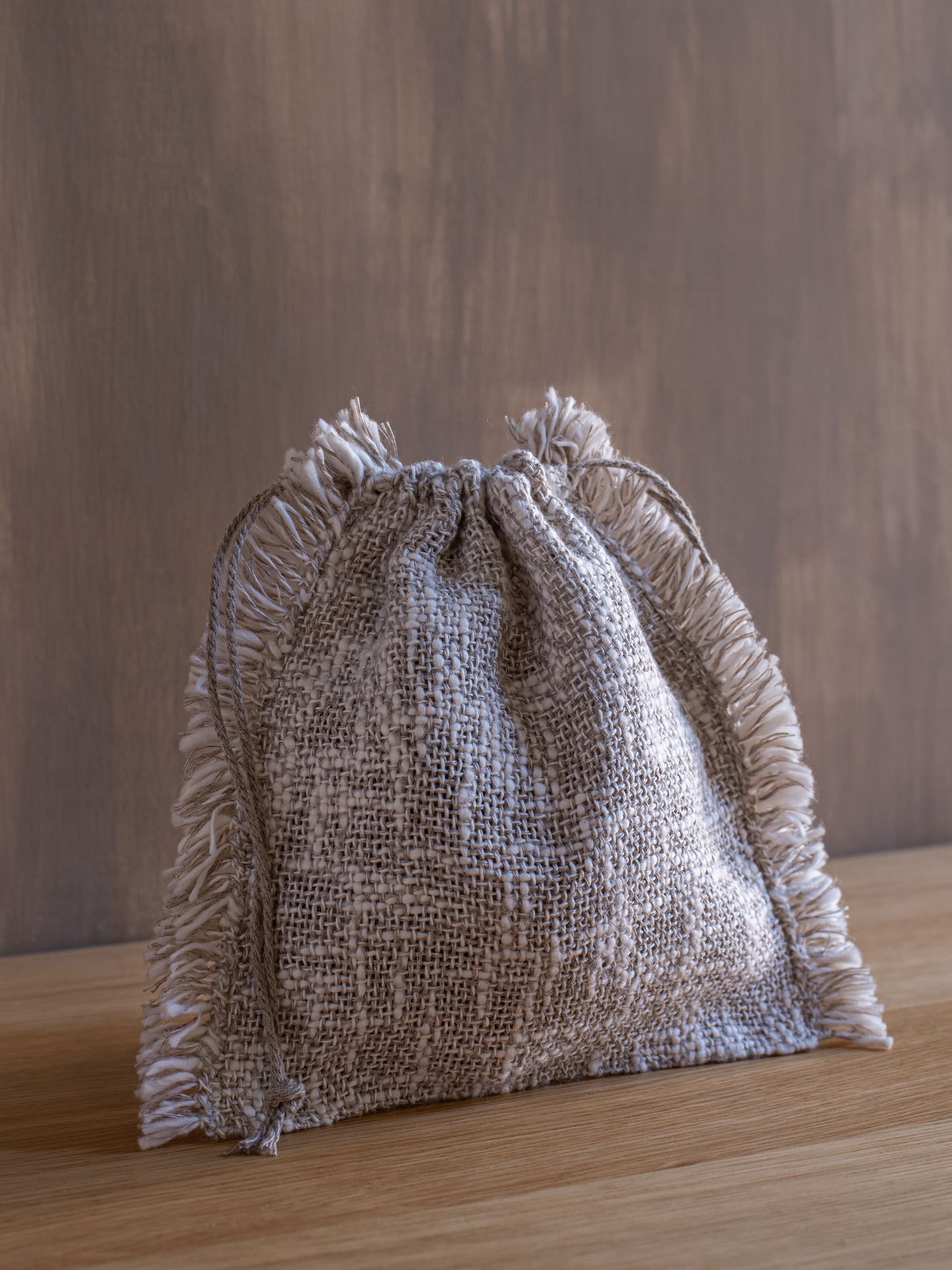 Handwoven Drawstring Bag - Celia