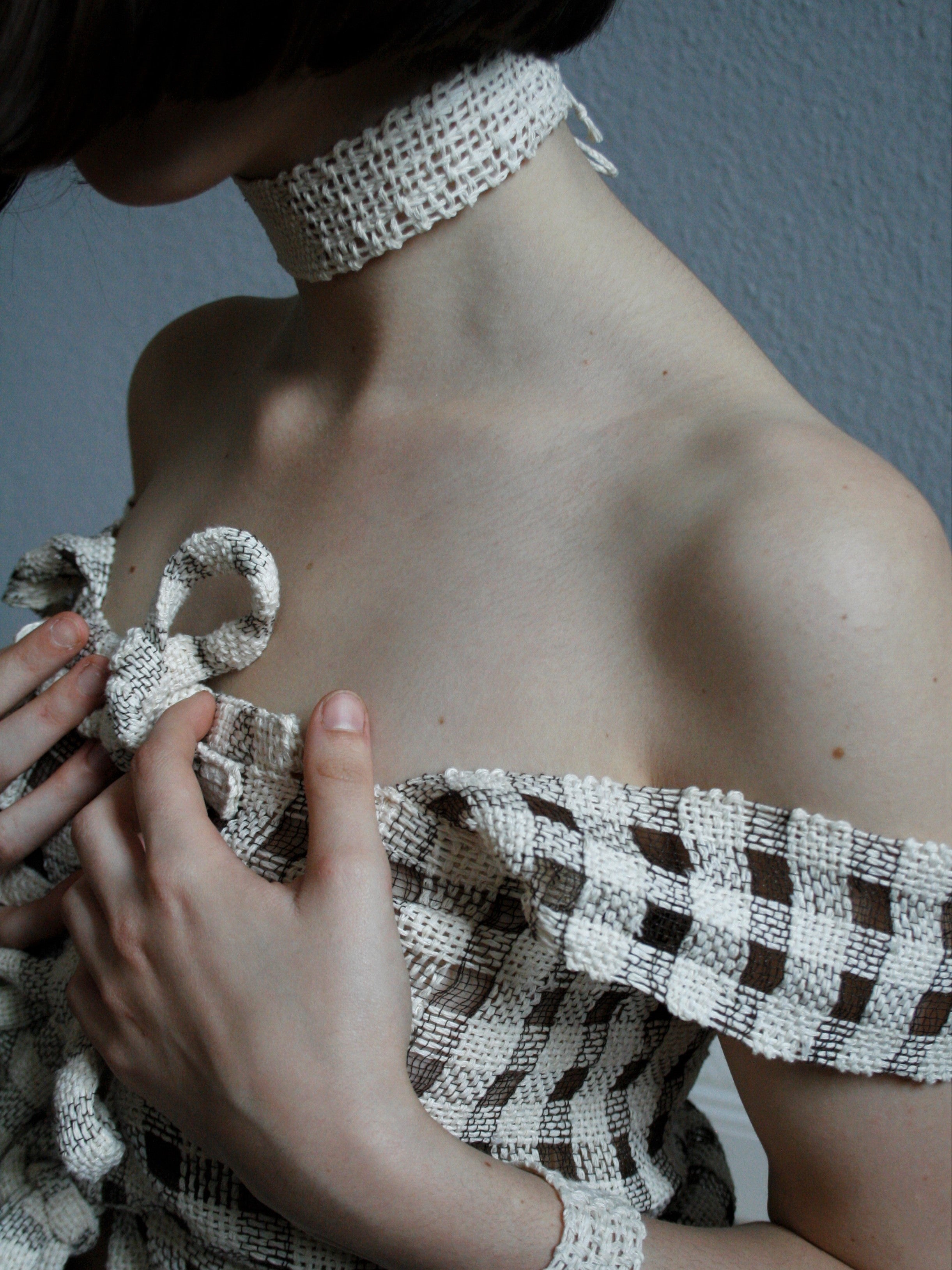 Split Paper Collar - Off White