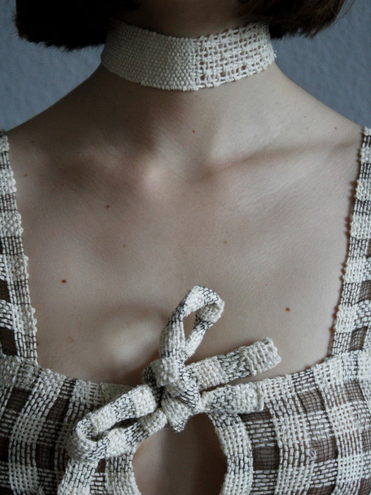 Split Paper Collar - Off White
