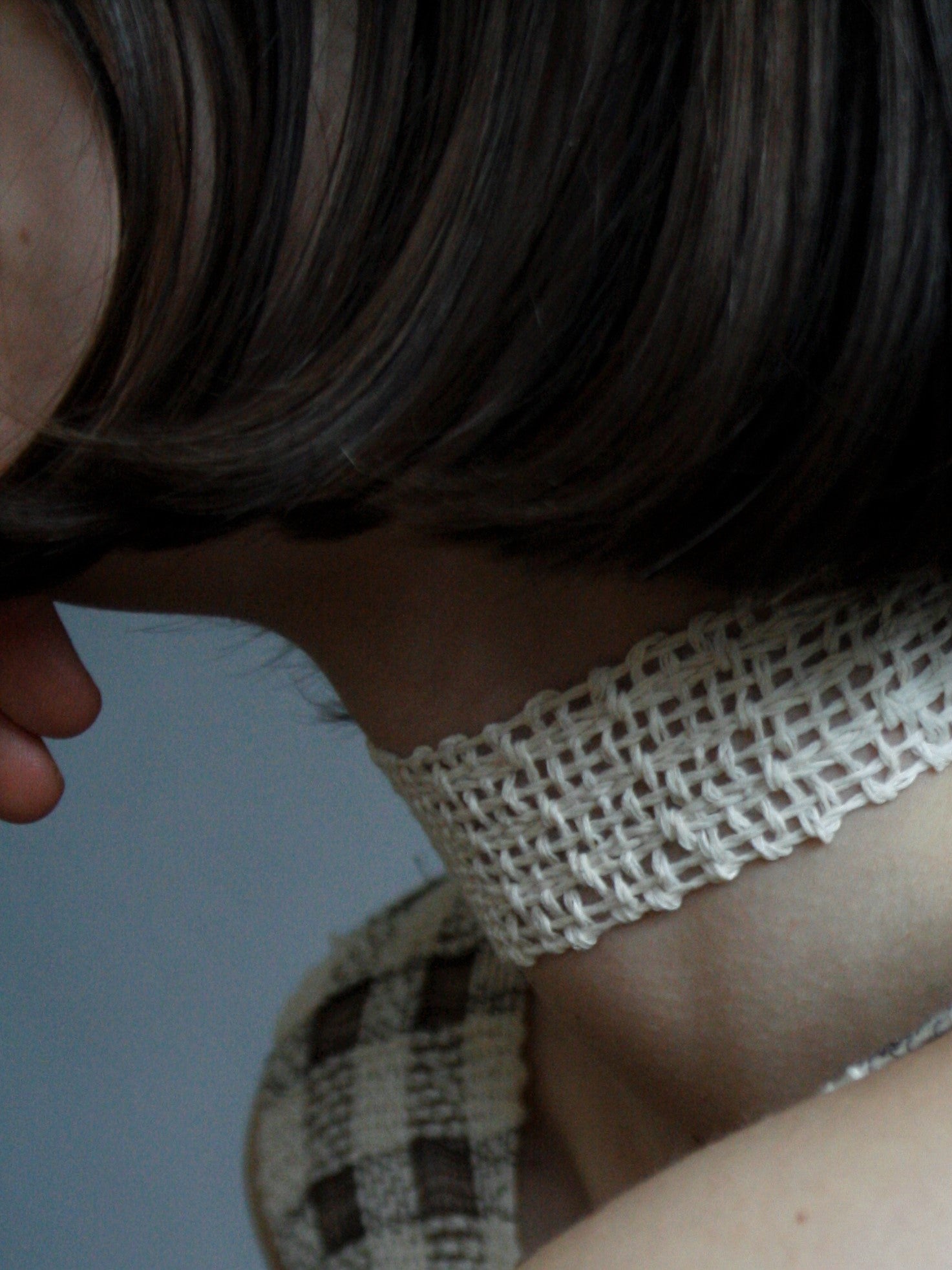 Split Paper Collar - Off White